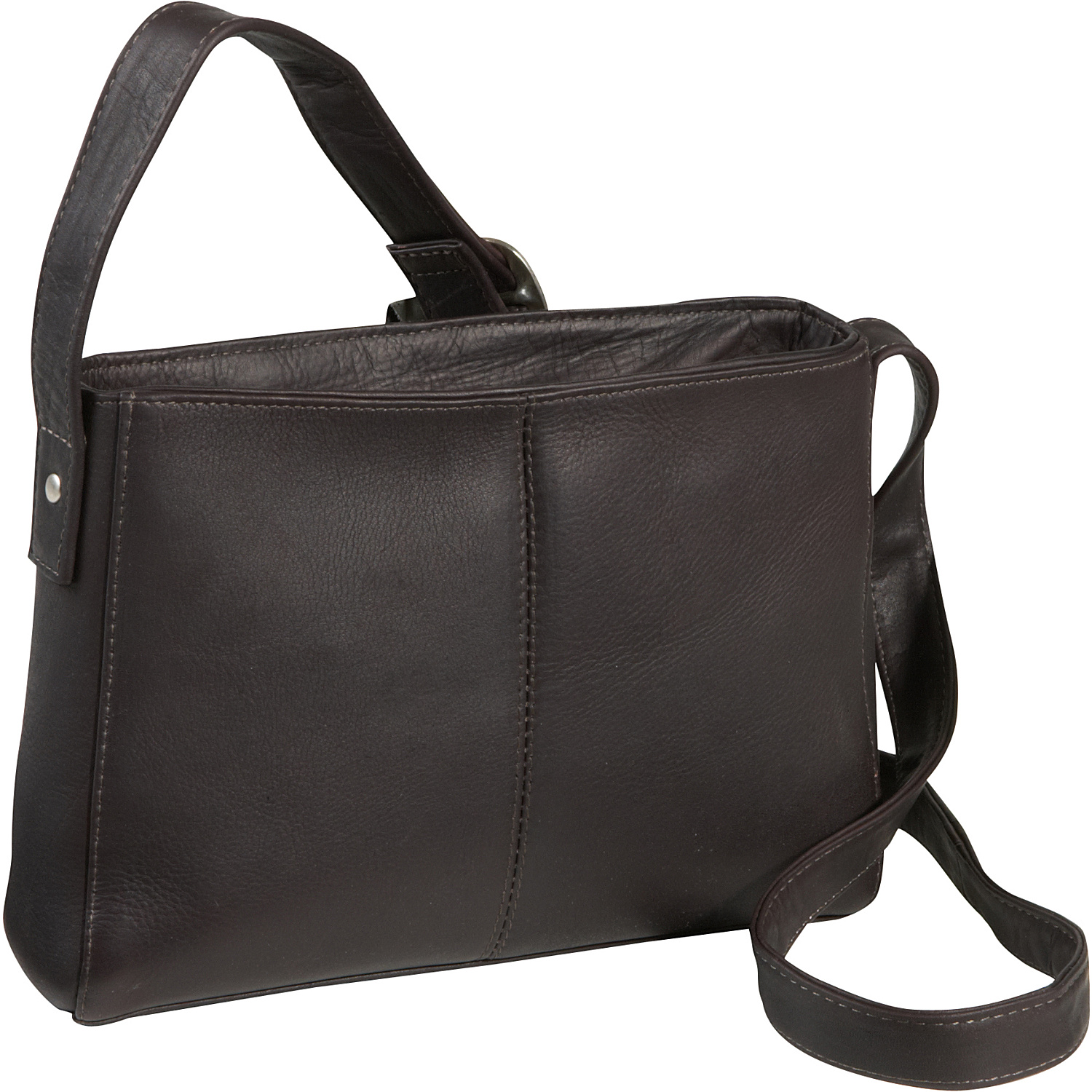 Top Zip Crossbody Bag