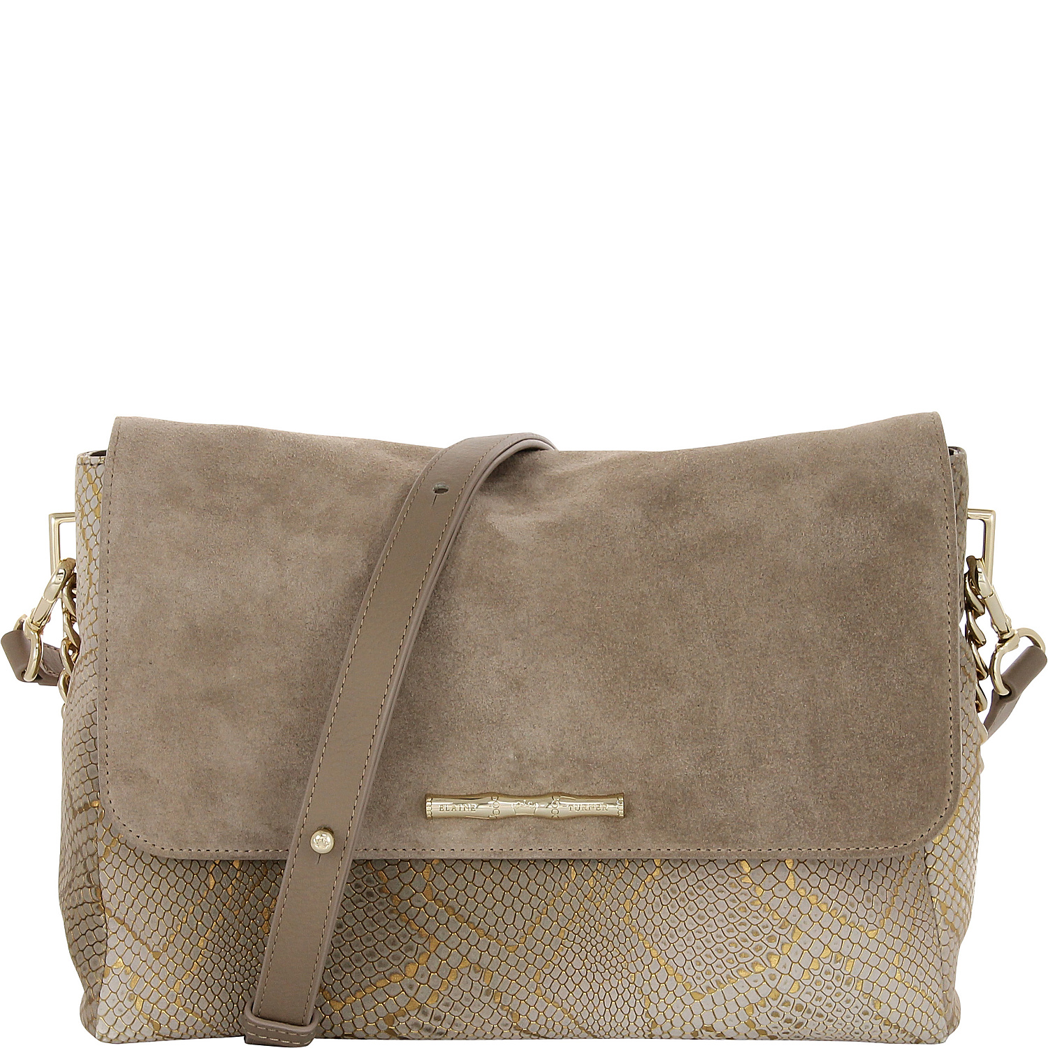 Naimie Python Shoulder Bag