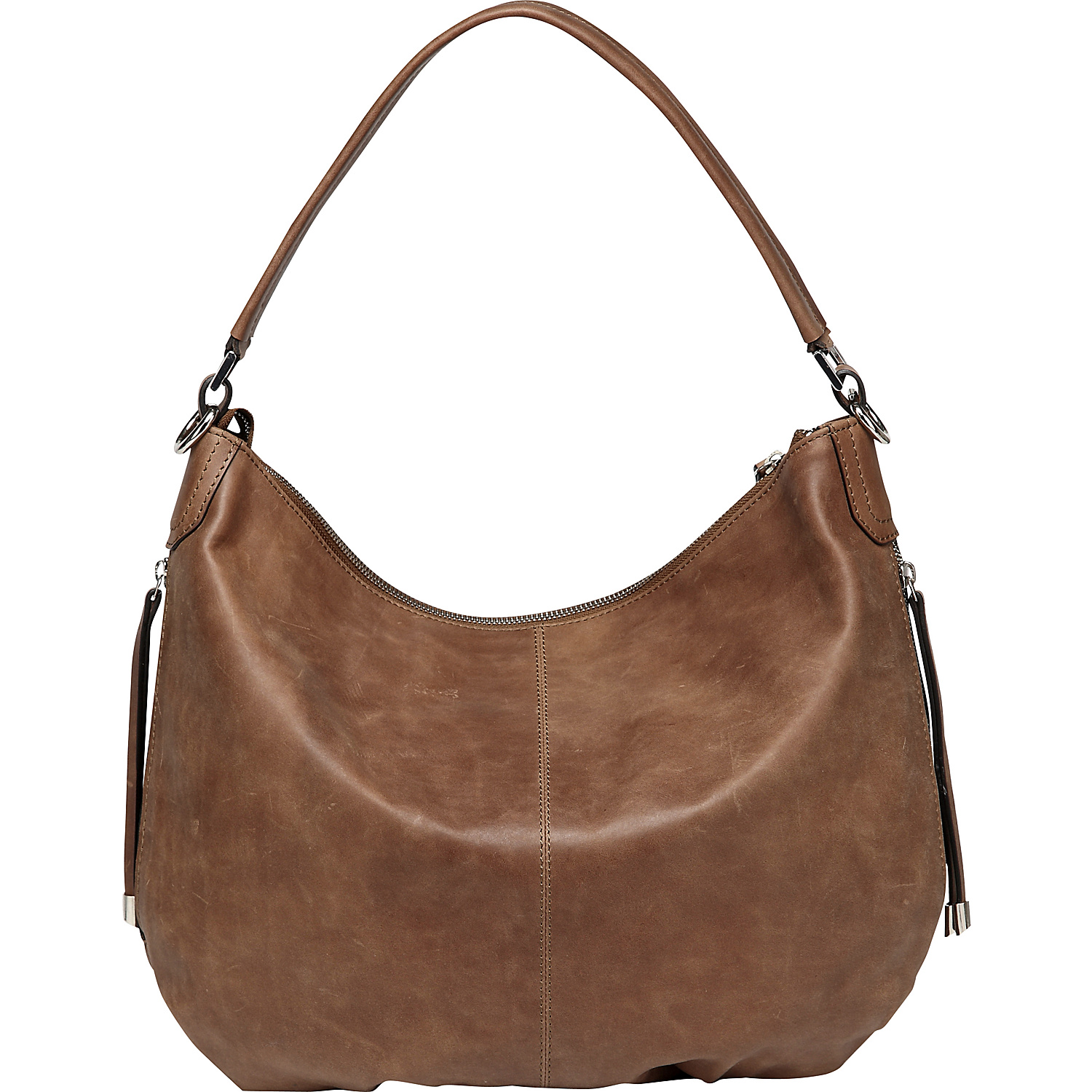 Volante Distressed Leather Crossbody