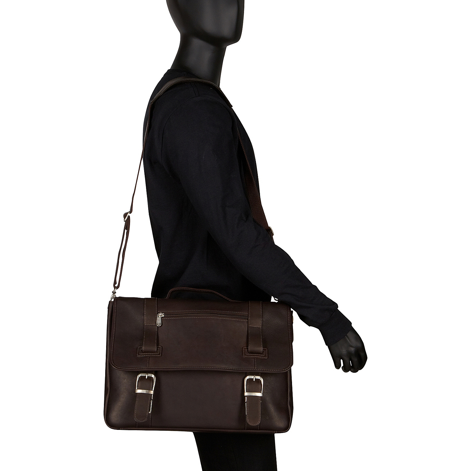 Flap-Over Soft Sided Briefcase