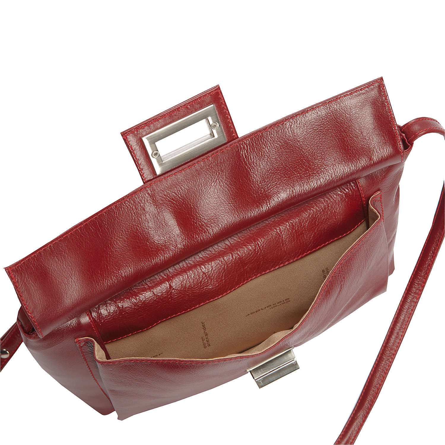 Inset Top Zip Crossbody