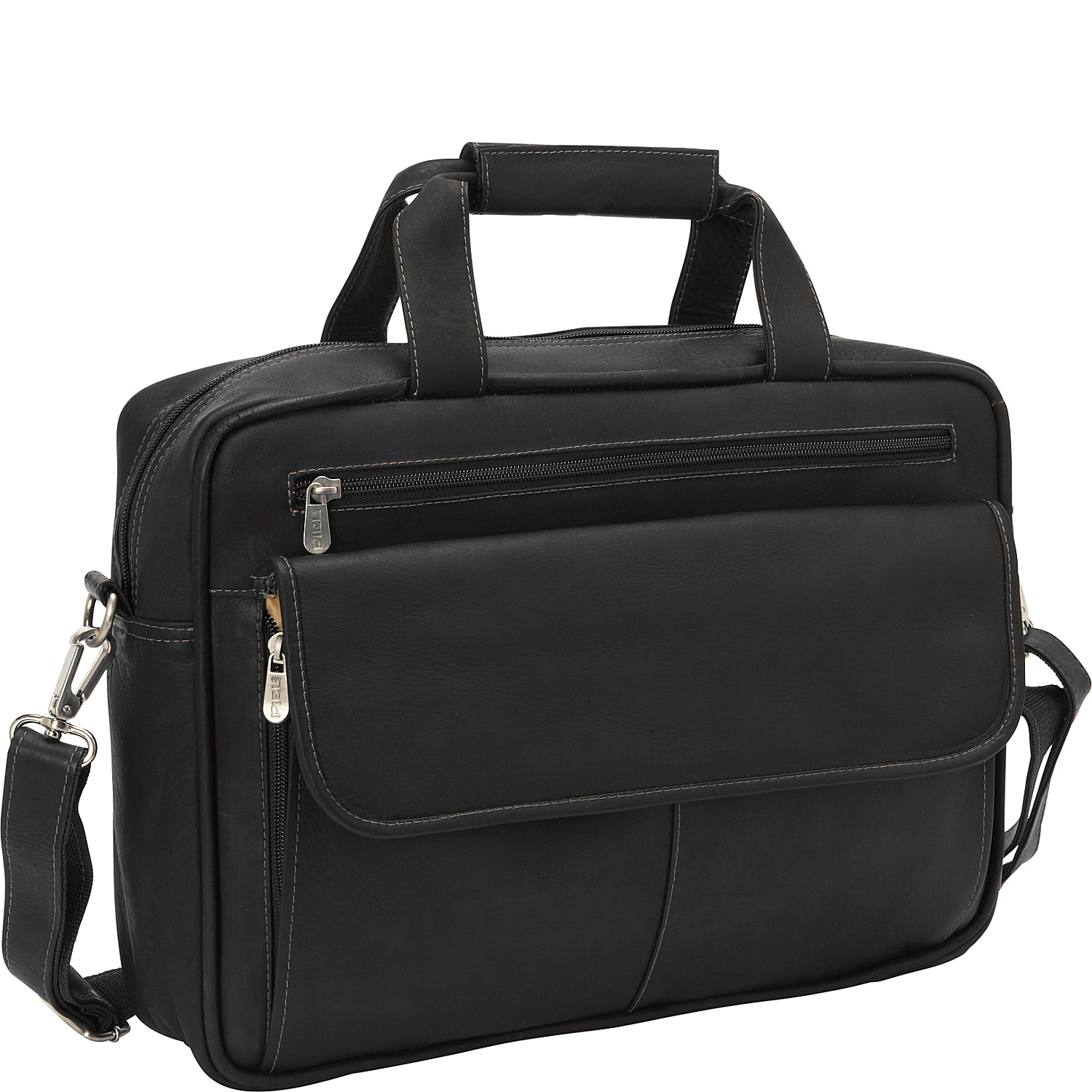 Slim Top-Zip Briefcase