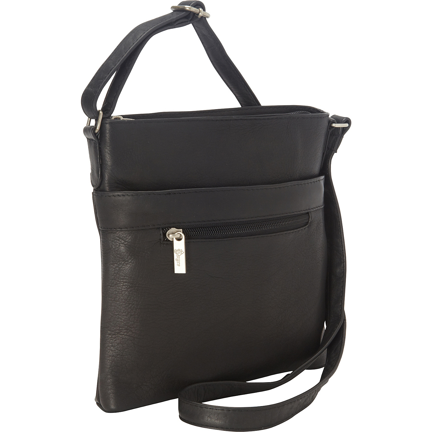 Vaquetta Triple Zip Crossbody Bag