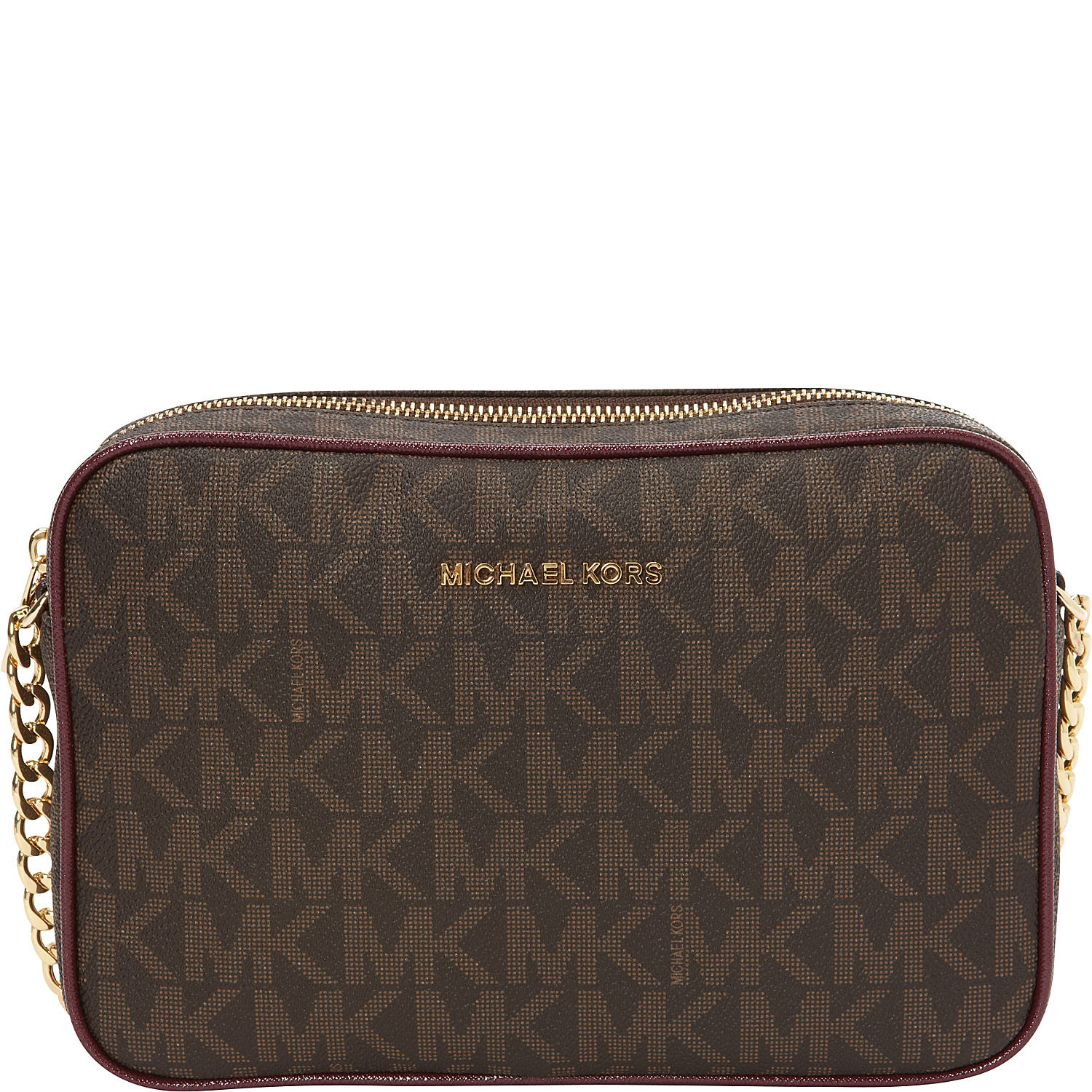 Jet Set Item MK Signature Large EW Crossbody