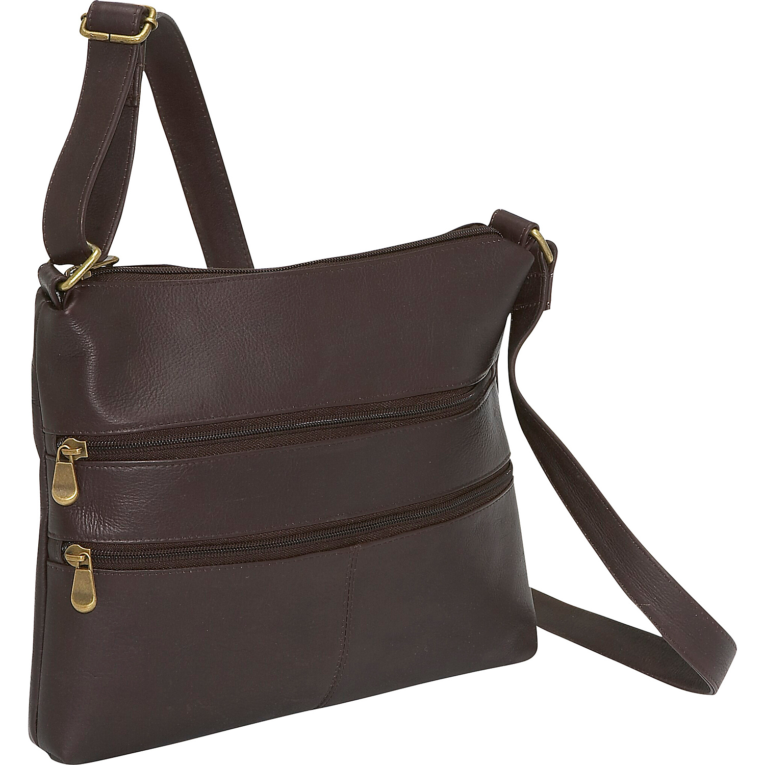 Two Zip Crossbody