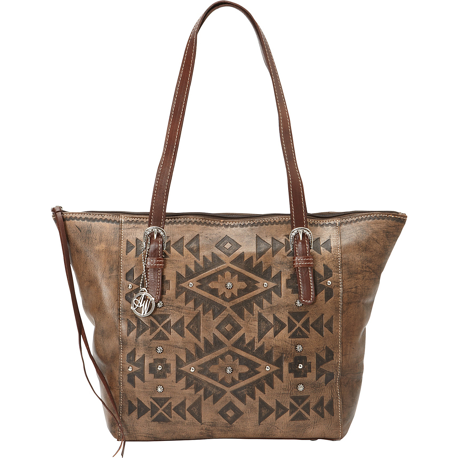 Mystic Shadow Zip Top Bucket Tote