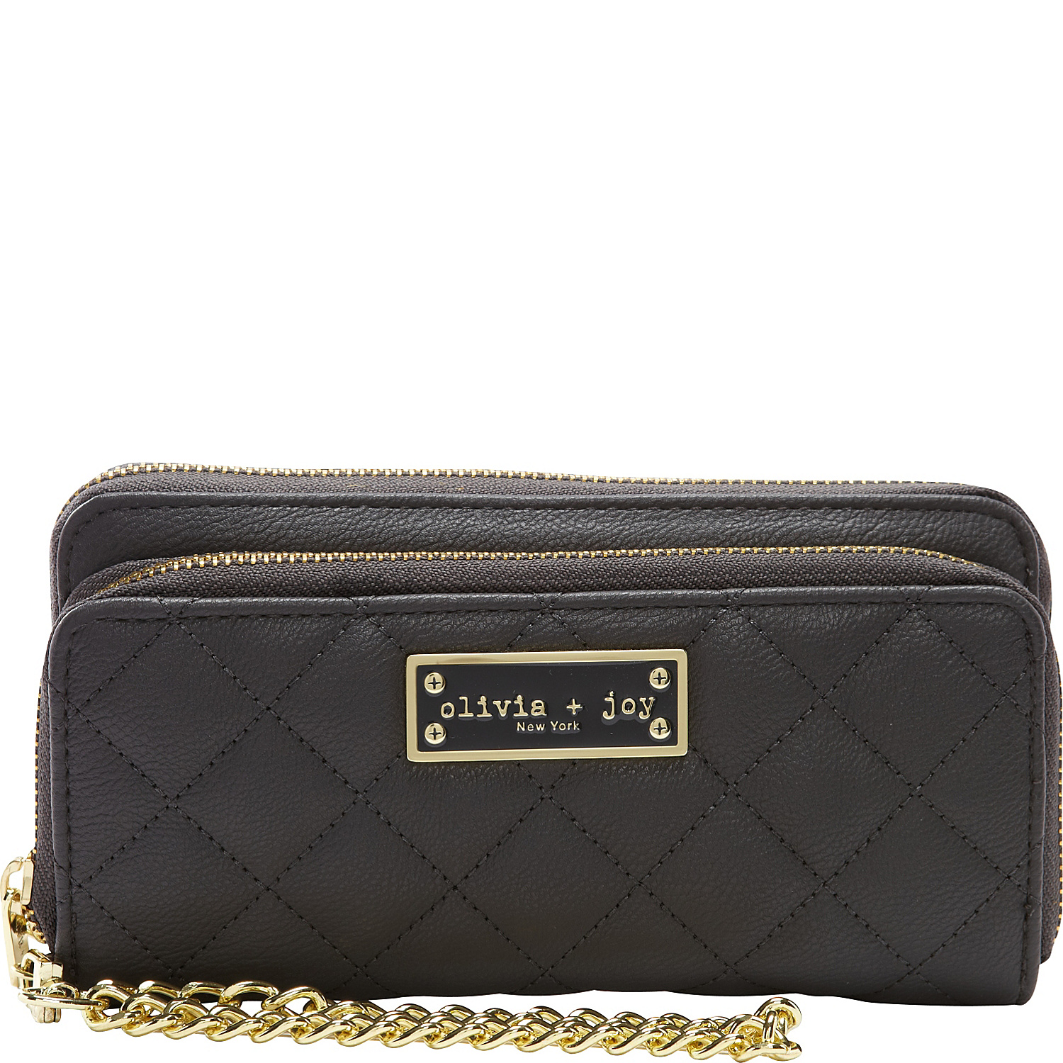 Idina Double Zip Around Wallet