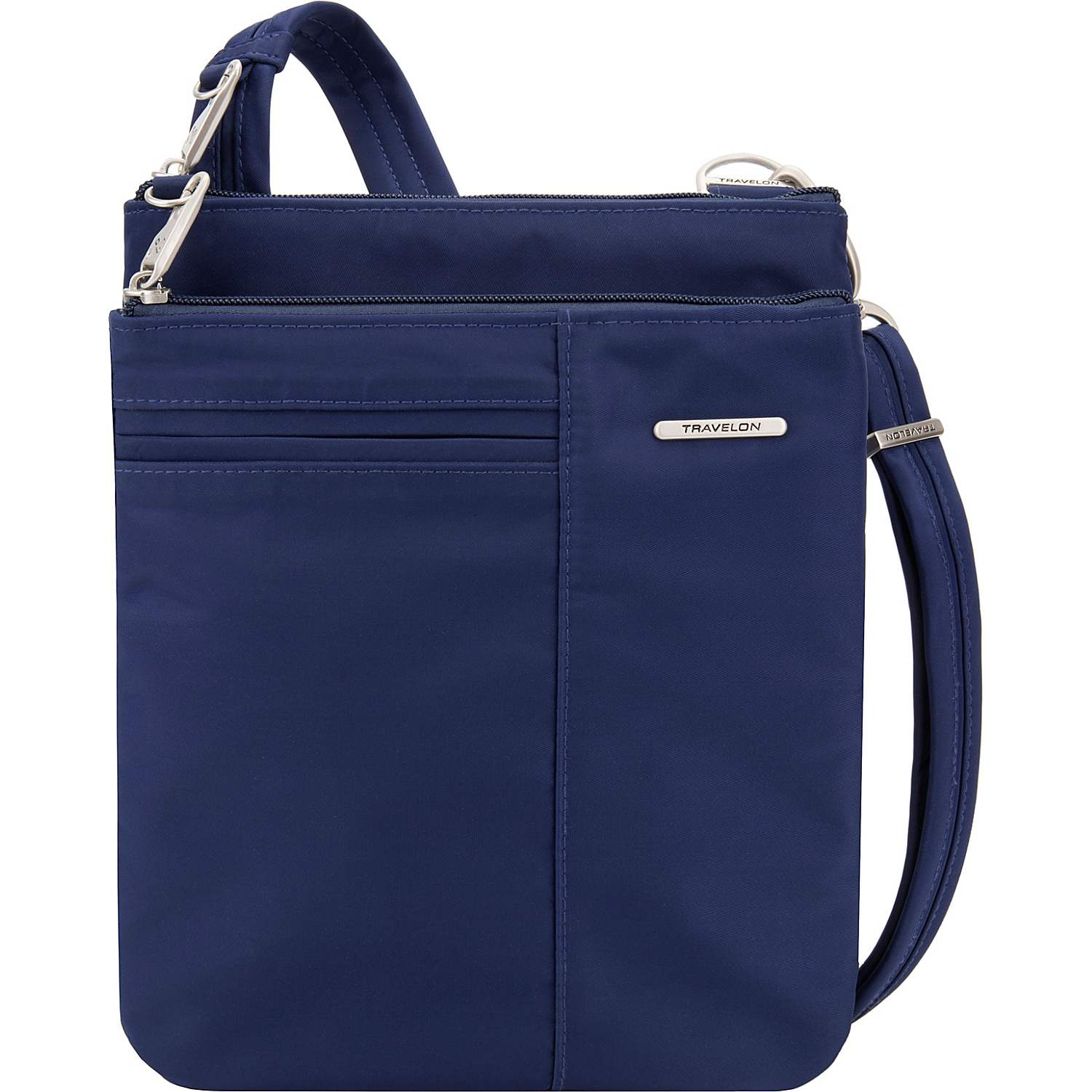 Anti-Theft Welted Small North/South Crossbody Bag - Exclusive