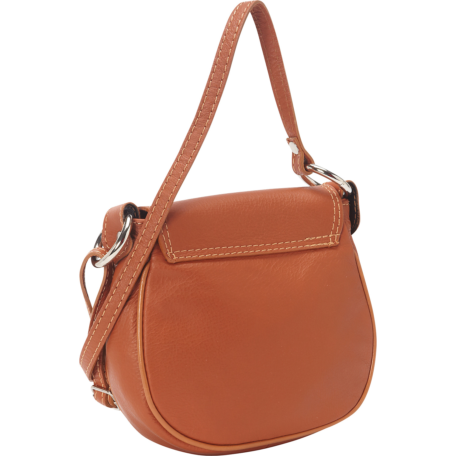 Soft Italian Leather Saddle Bag