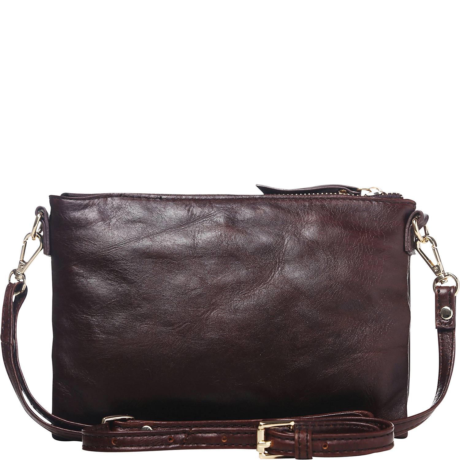 Juno Leather Crossbody/Clutch