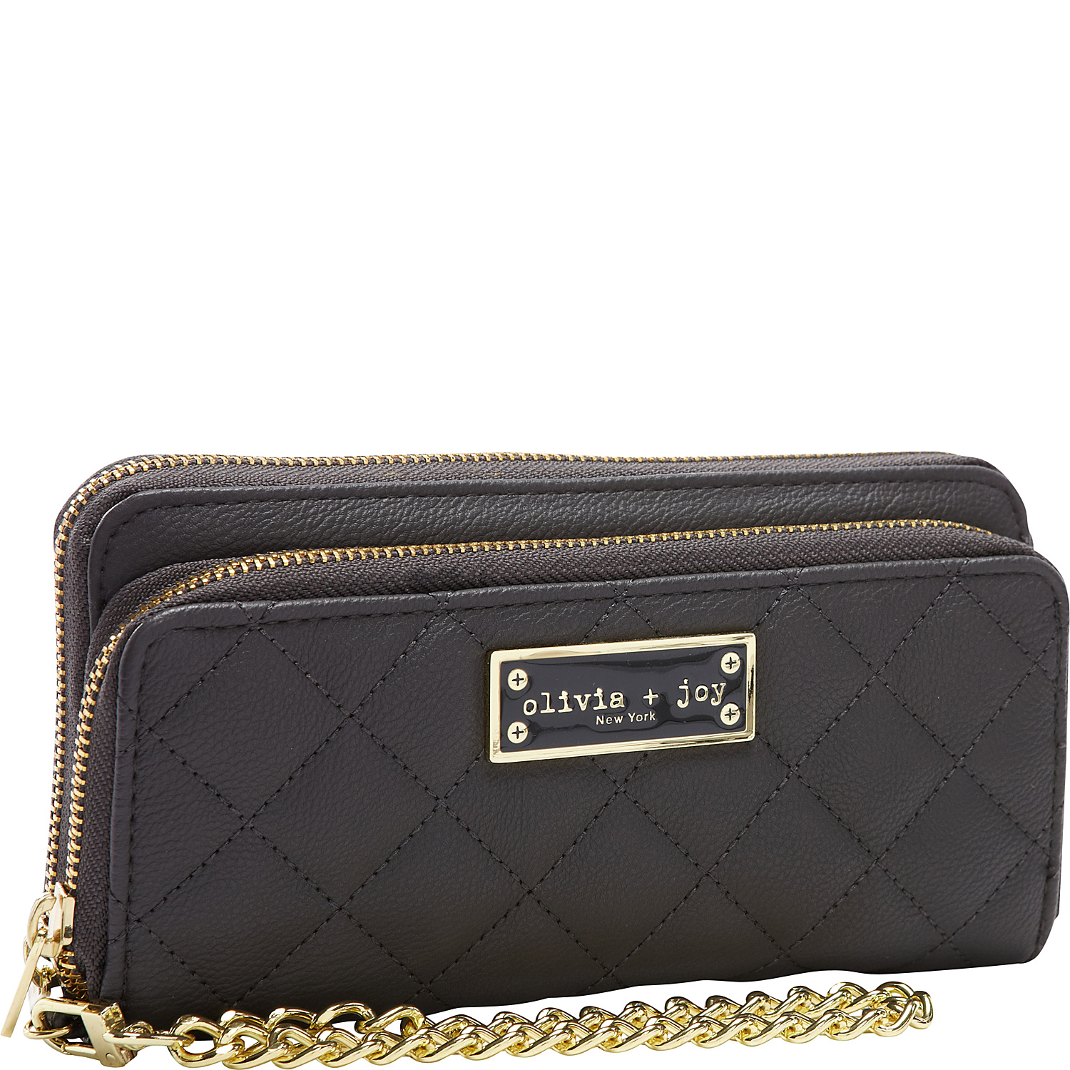 Idina Double Zip Around Wallet