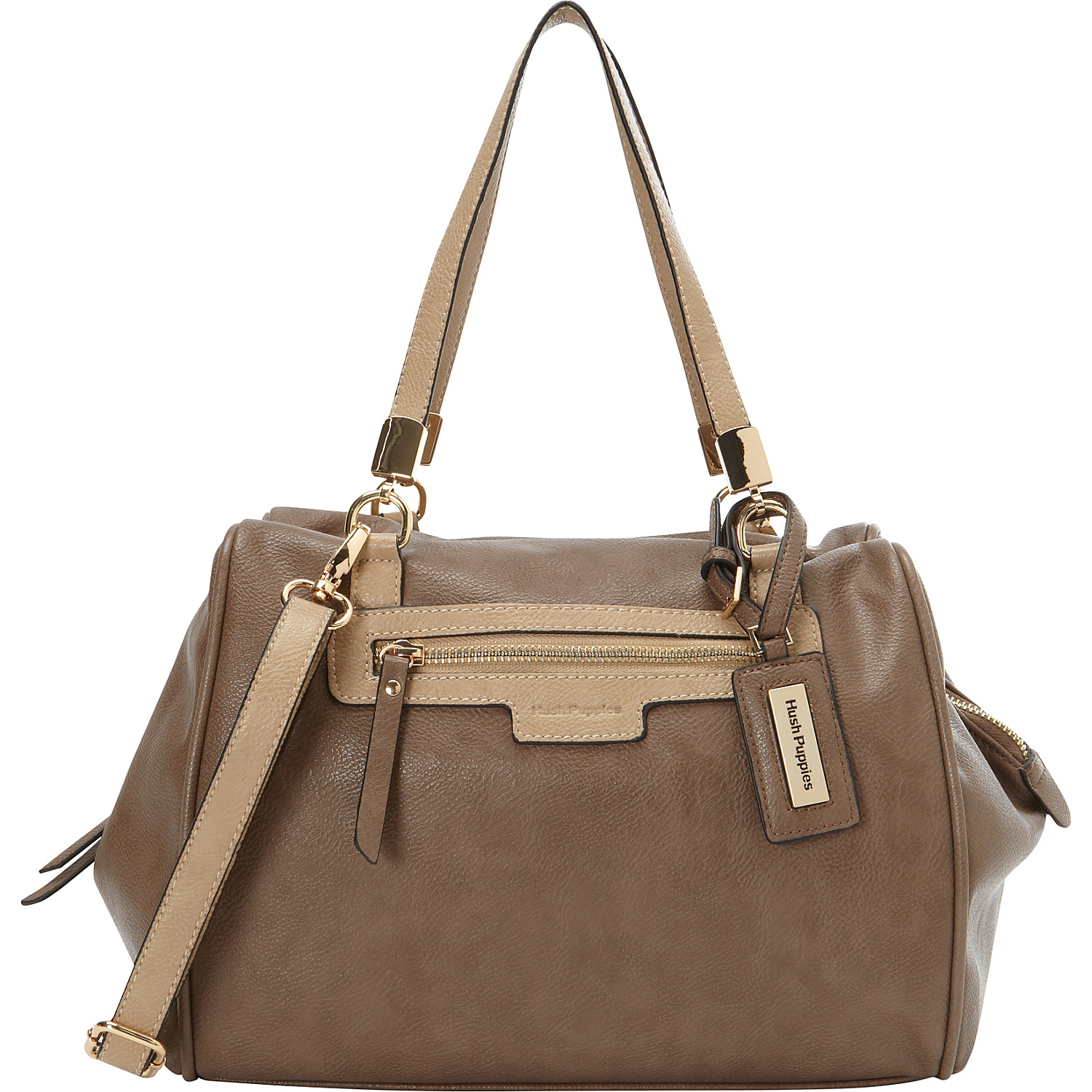 Mini Two-Tone Shoulder Bag