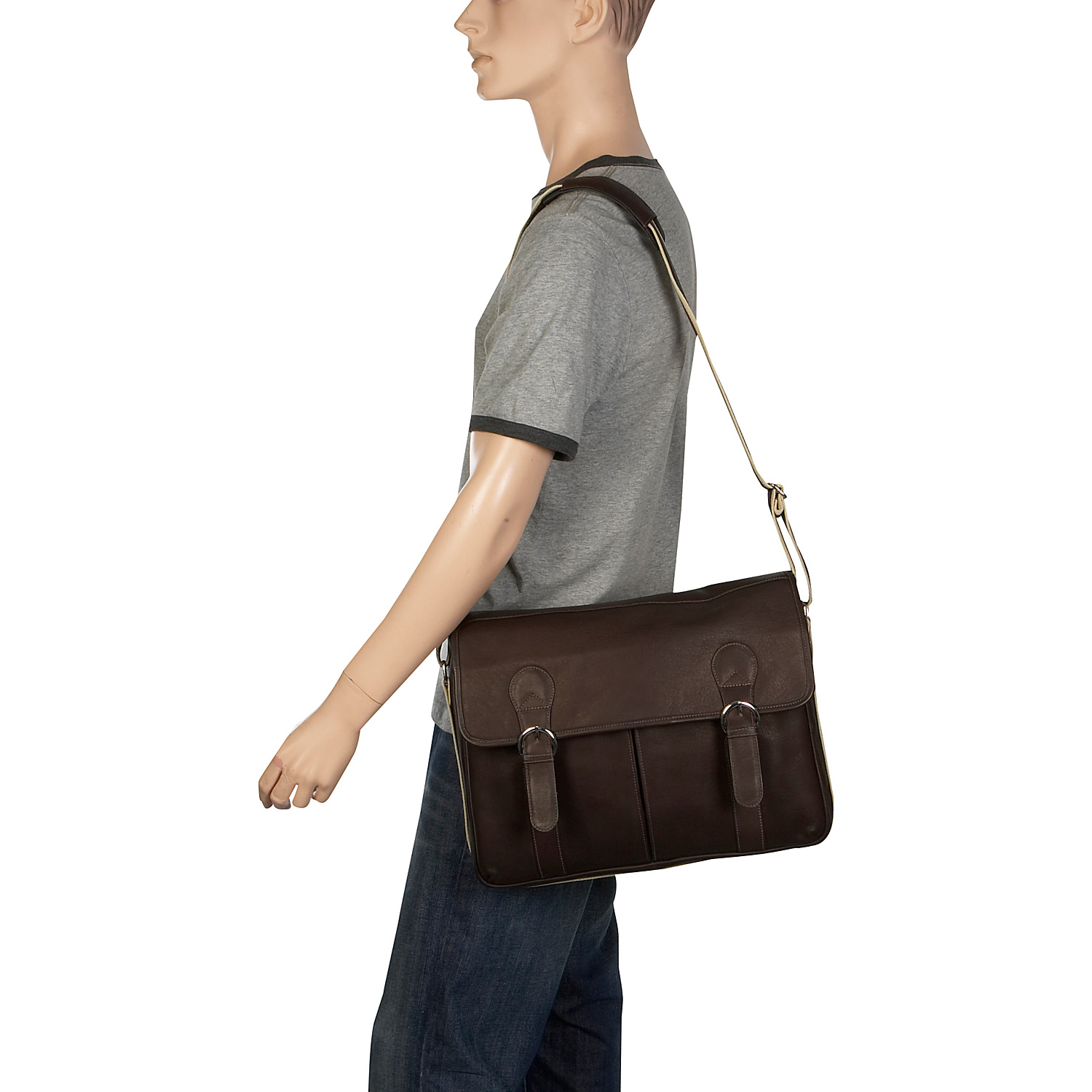 Classic Expandable Laptop Messenger Bag