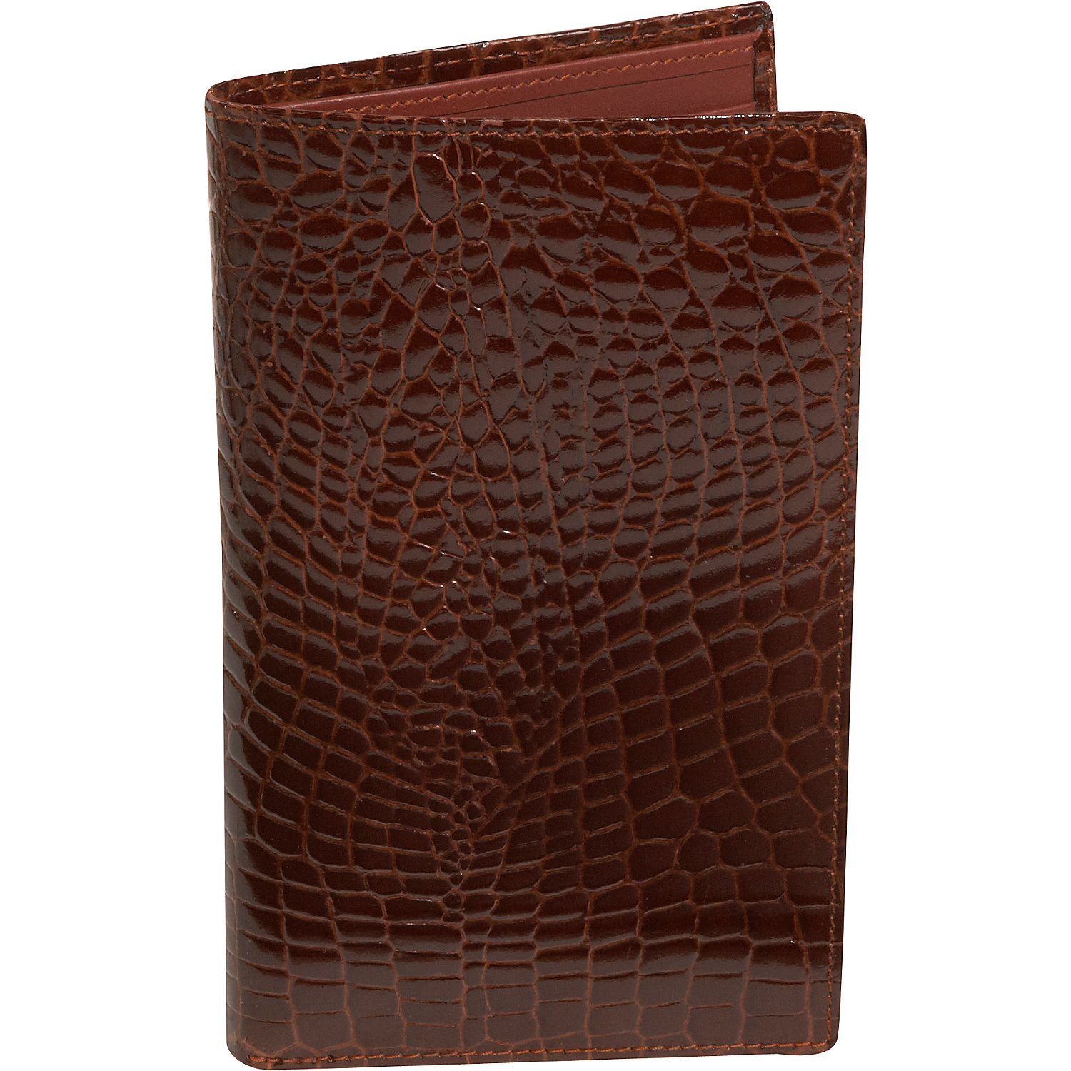 Crocodile Bidente Large Credit Card Secretary