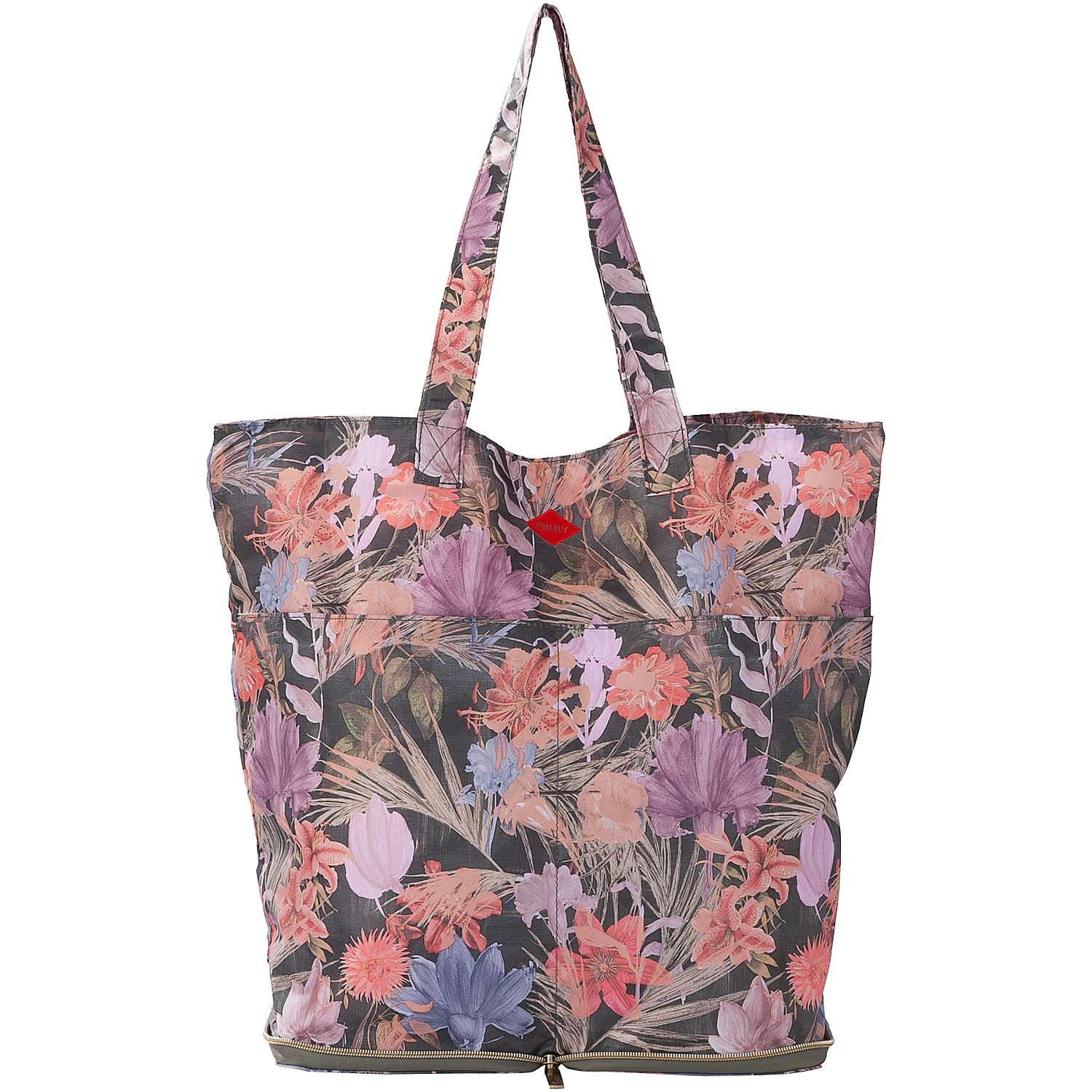 Folding Shopper Shoulder Bag