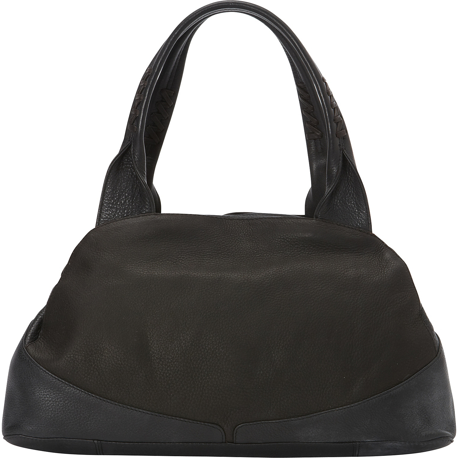 EW Wide Zip Opening Shoulder Bag