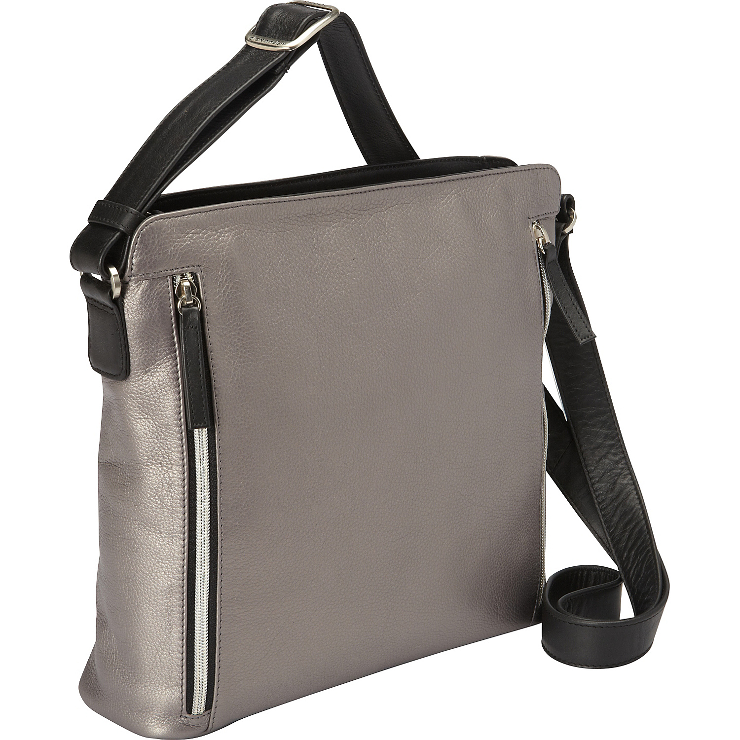 Inset Top Zip Crossbody