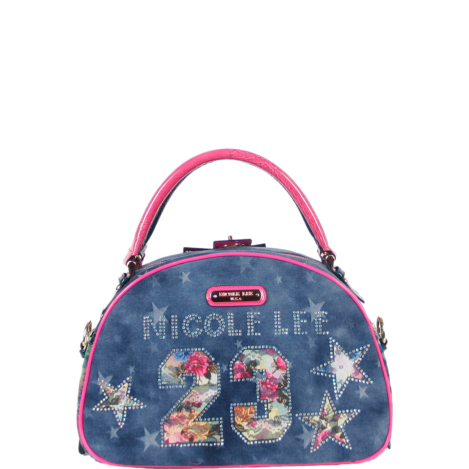 Corie 23 Print Bowler Bag