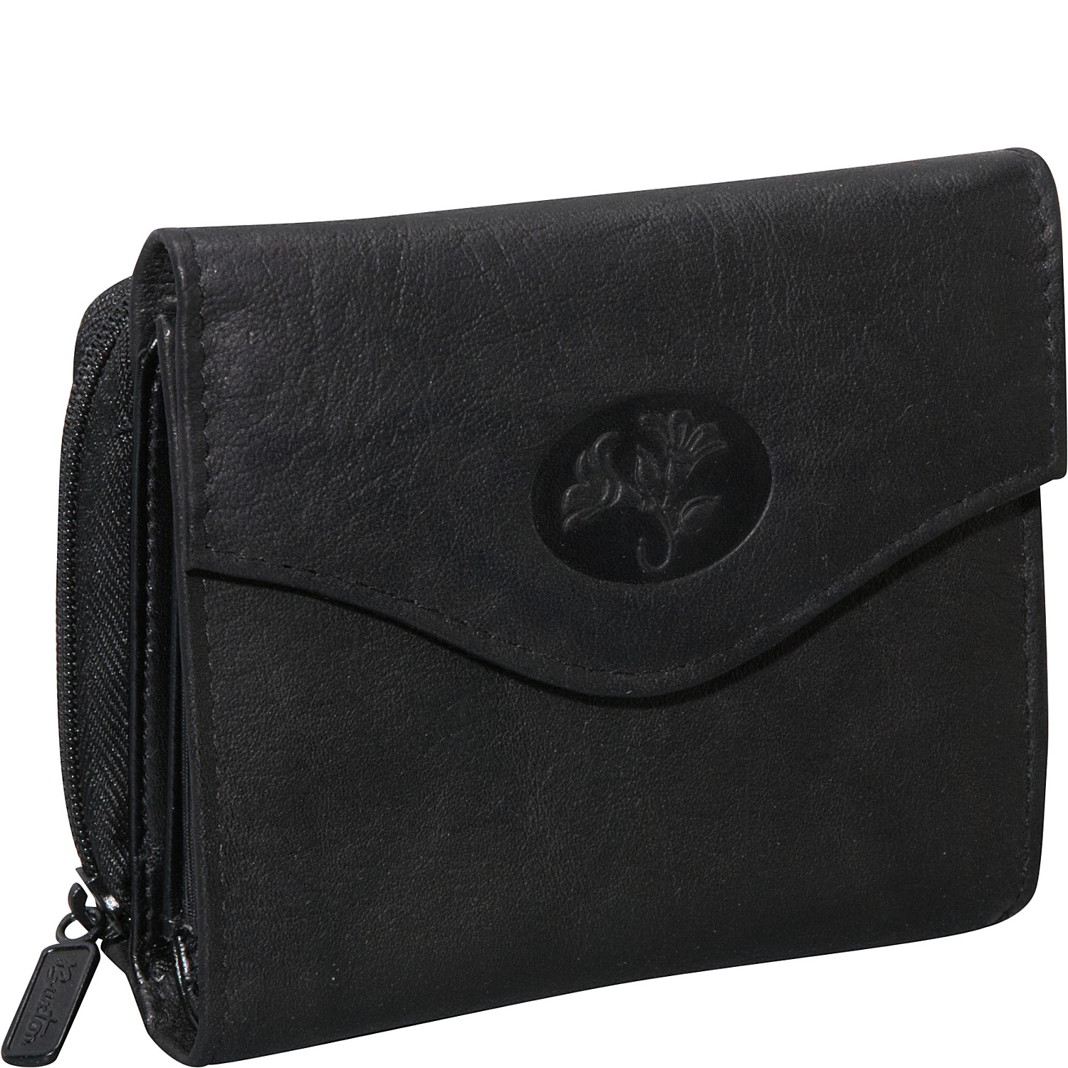 Heiress Leather Zip Purse