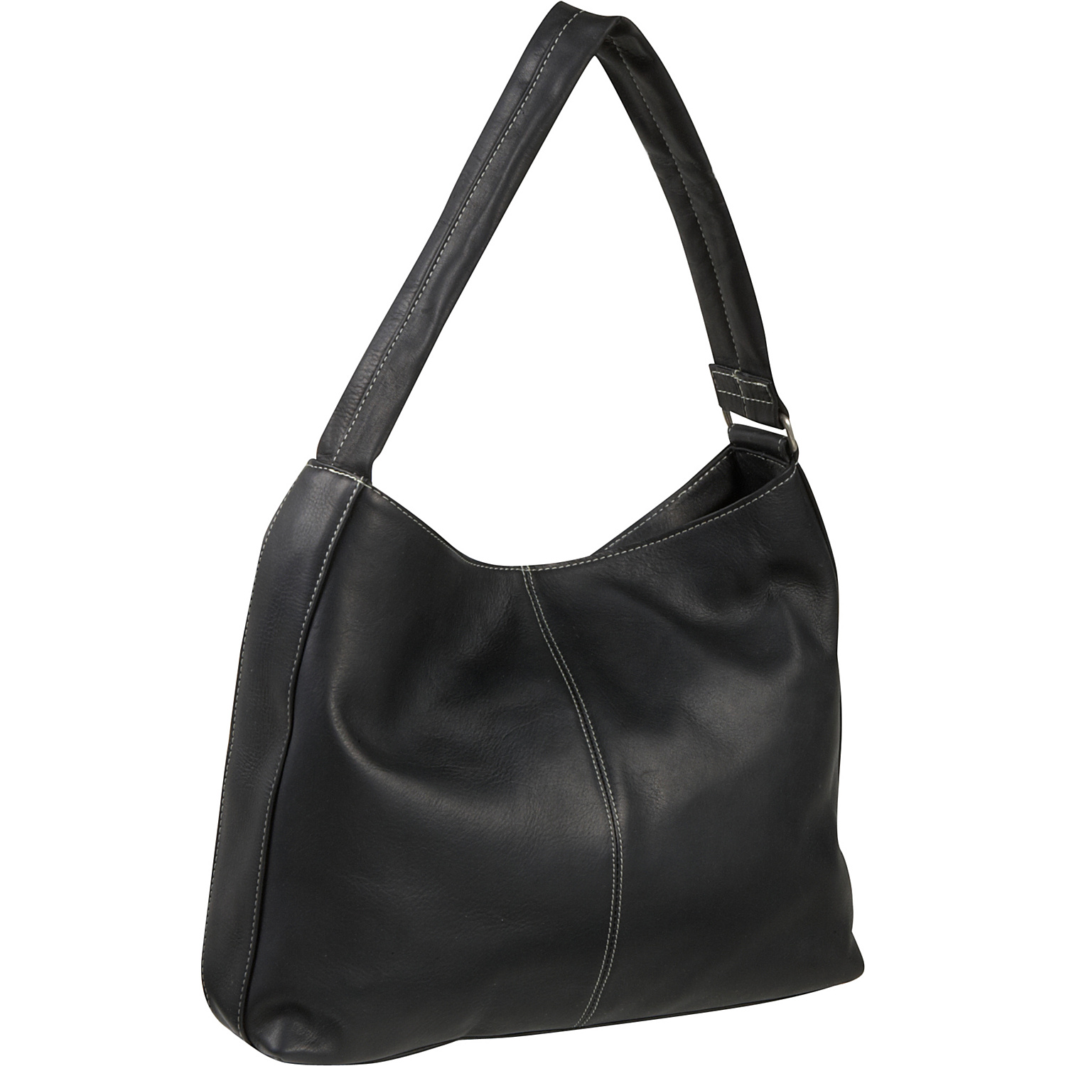 Shoulder Tote with Side Zip Pocket