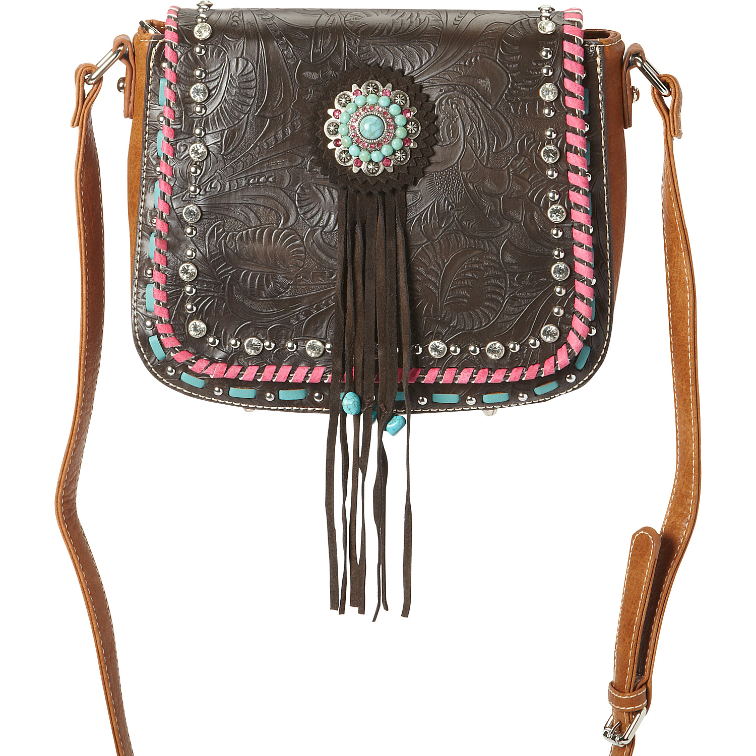 Concho Crossbody Bag