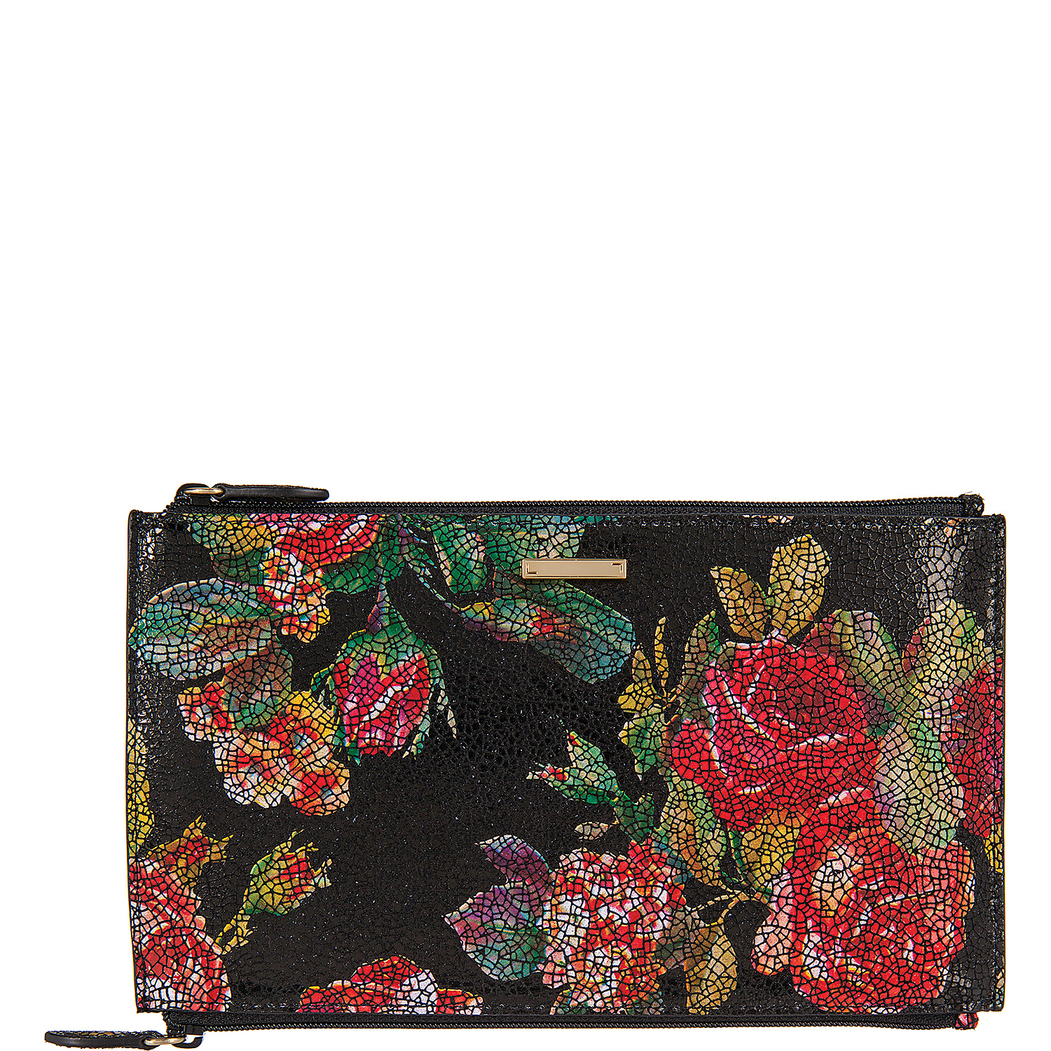 Rosalia Lani Double Zip Pouch