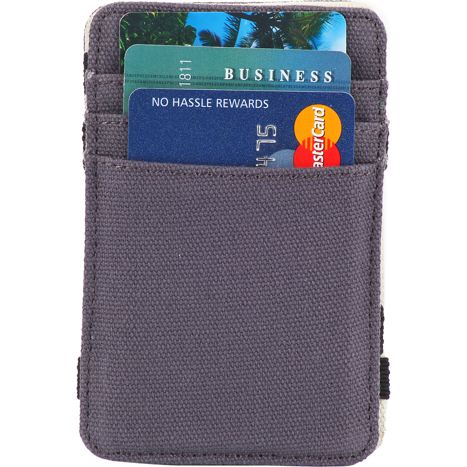 The Scholar RFID Blocking Canvas Magic Card Holder & Wallet