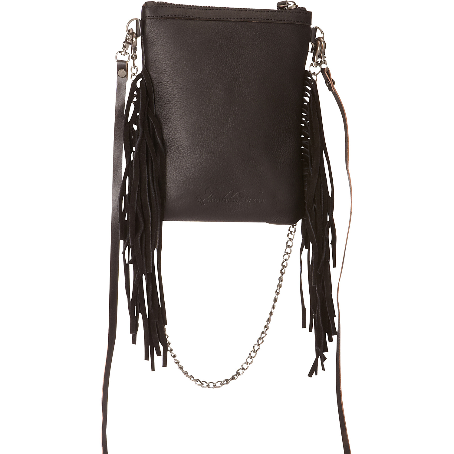 100% Leather Crossbody with Genuine Hair