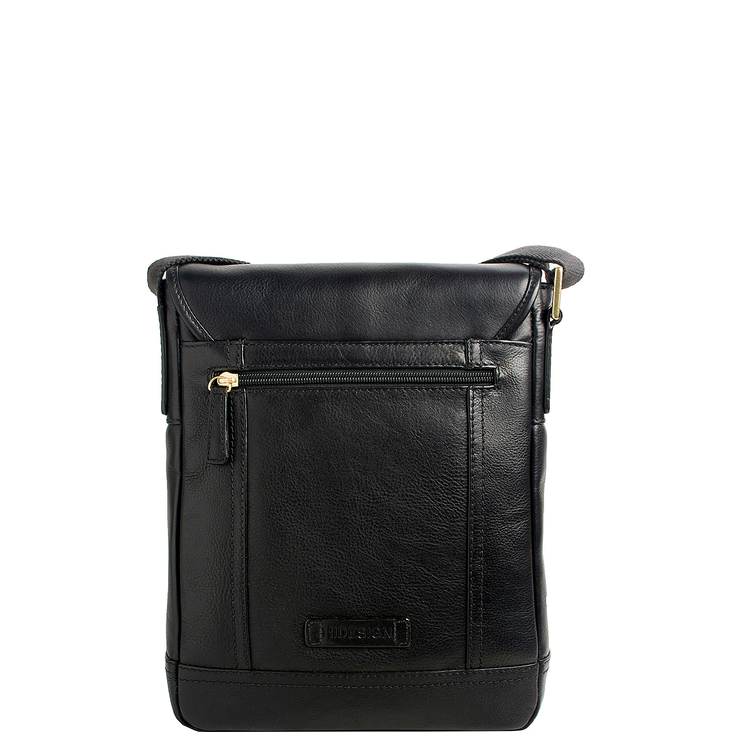 Hunter Small Leather Crossbody Messenger