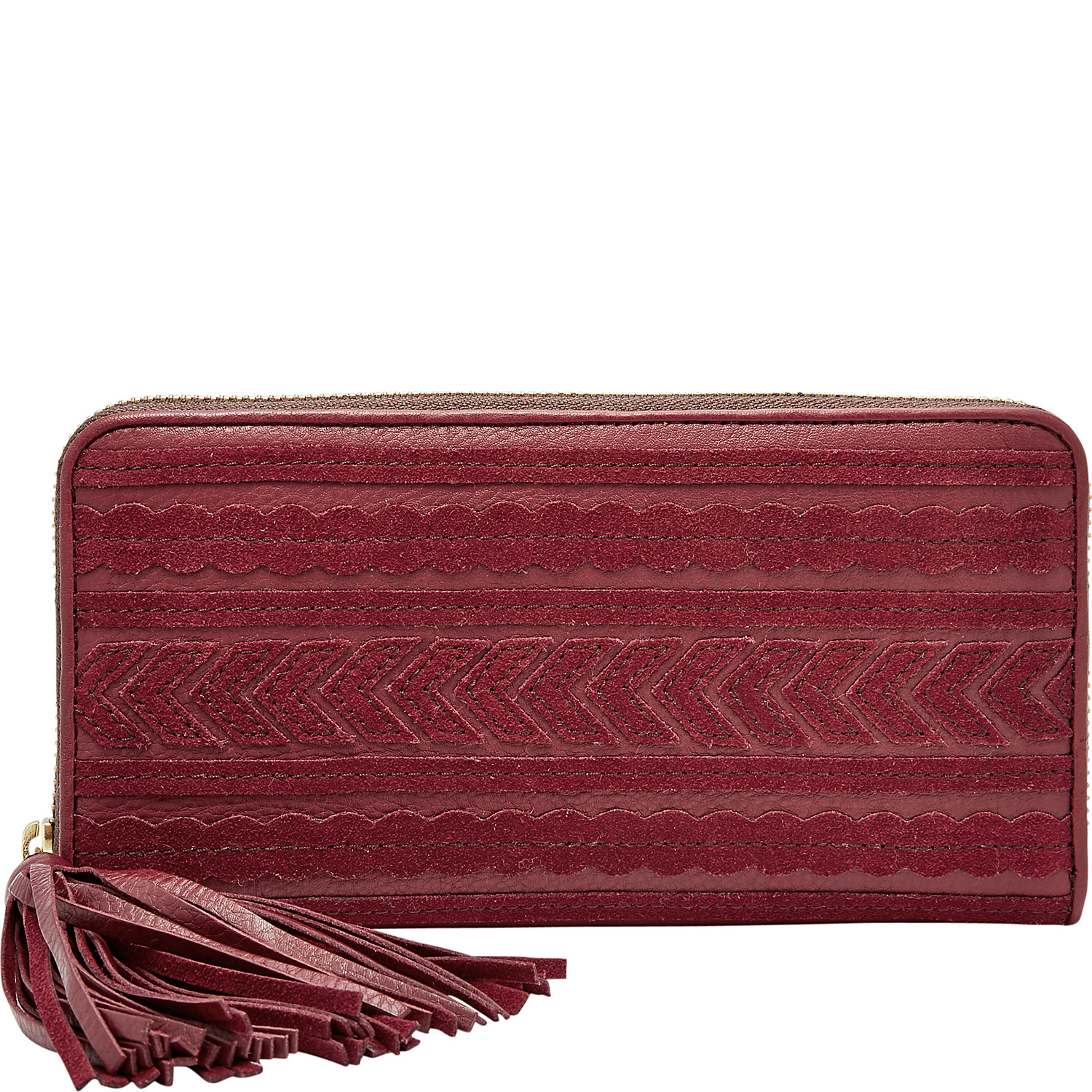 Emma RFID Large Zip Clutch