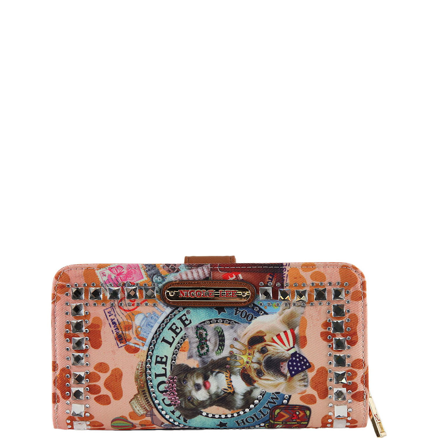 Emilia Denim Print Wallet