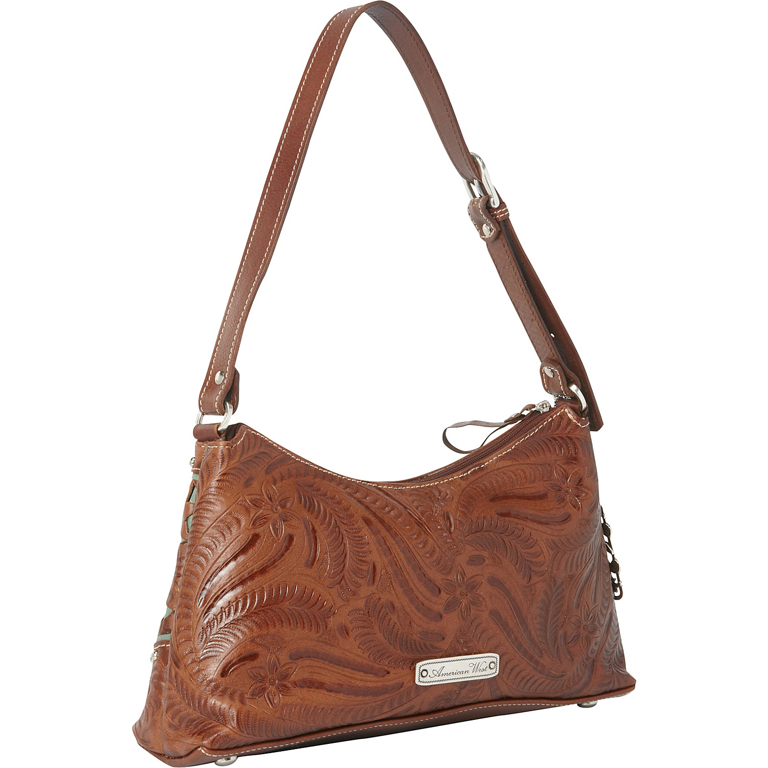 Lady Lace Zip-top Shoulder Bag