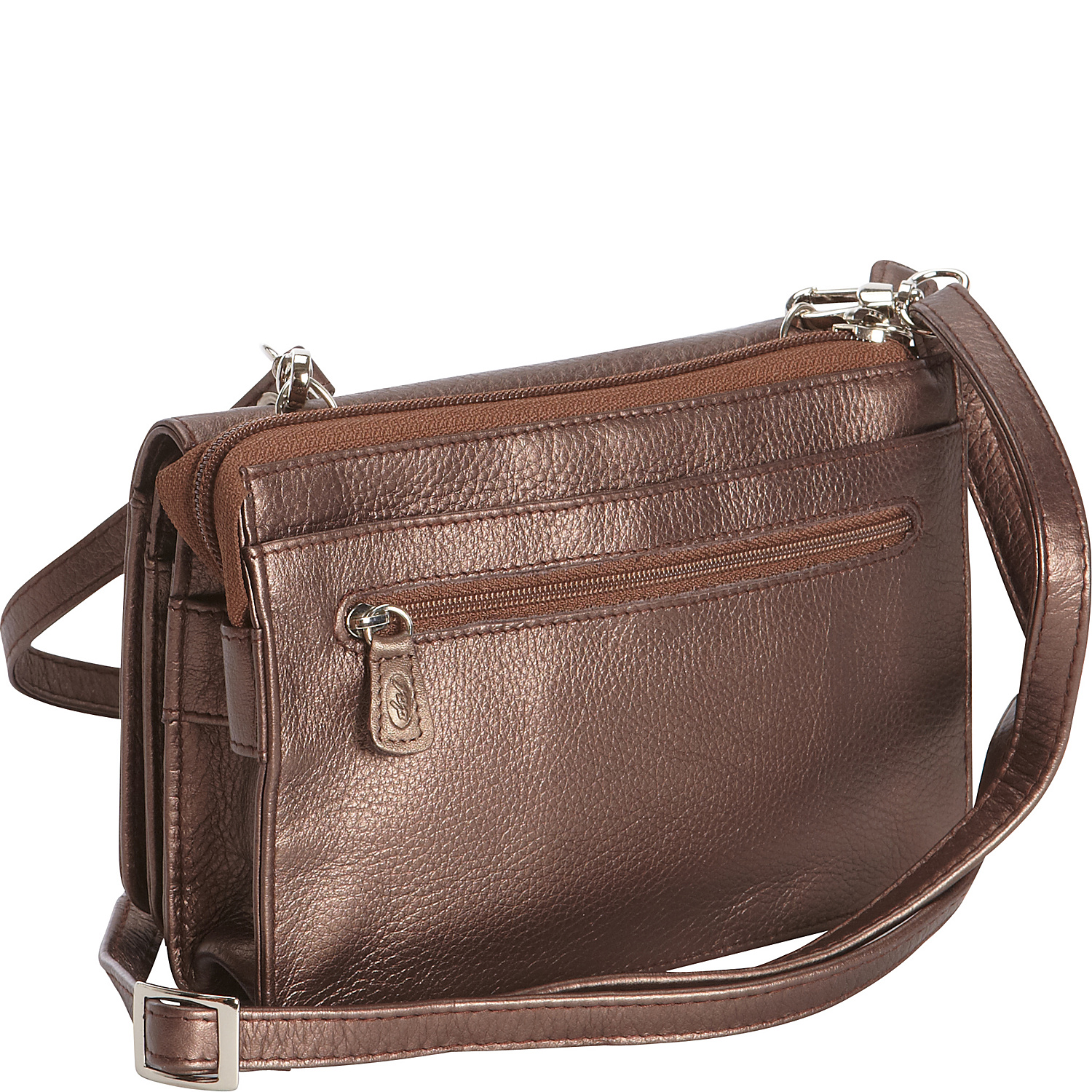 Front Flap Organizer Crossbody