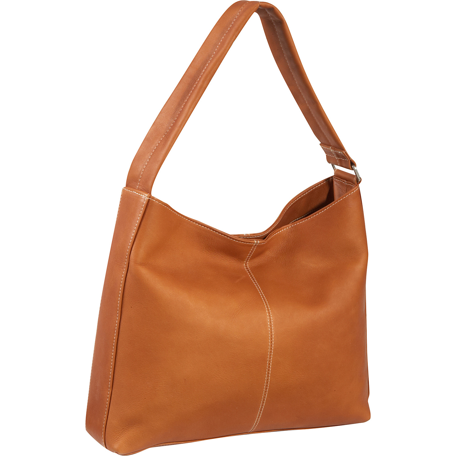 Shoulder Tote with Side Zip Pocket