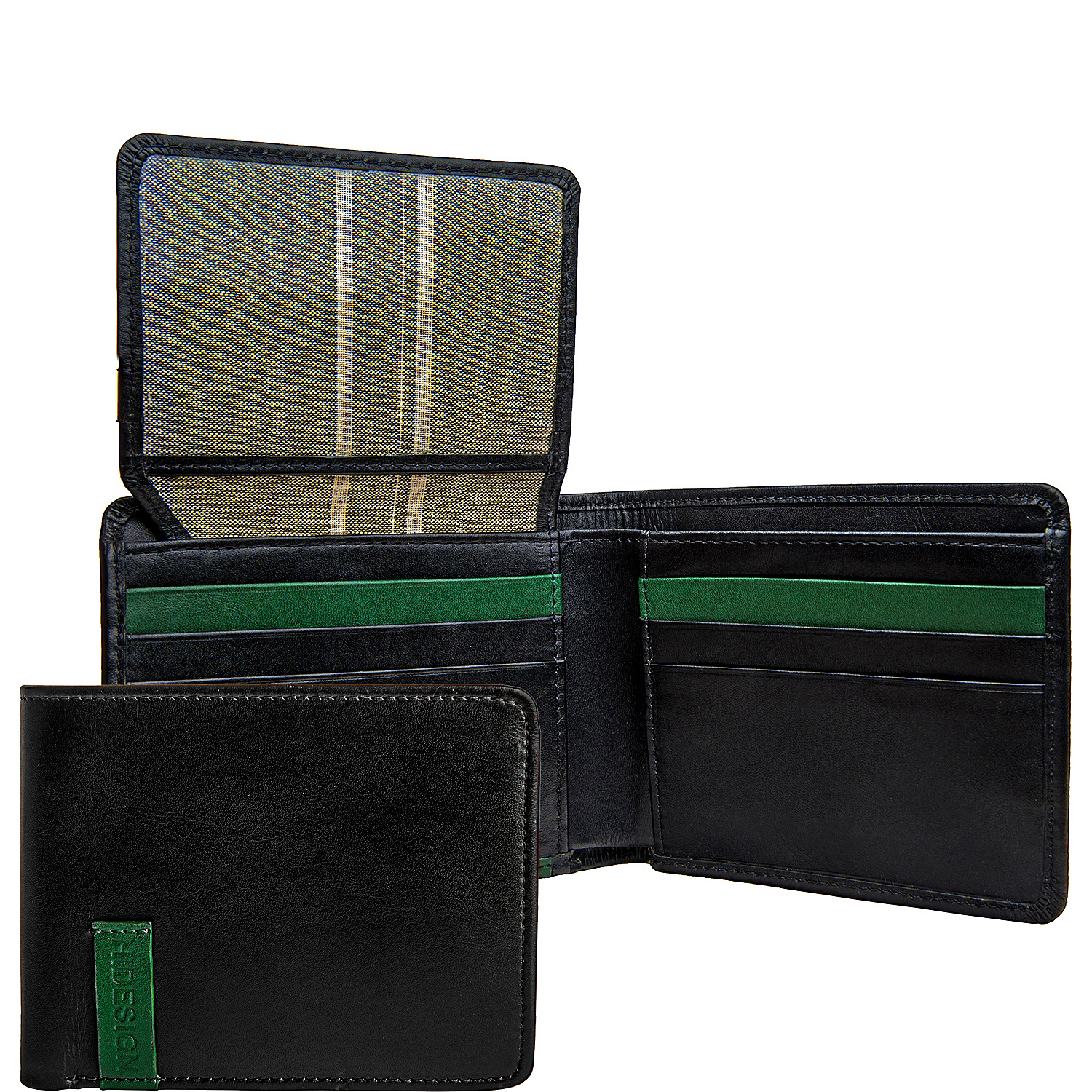 Dylan 05 Leather Multi-Compartment Trifold Wallet