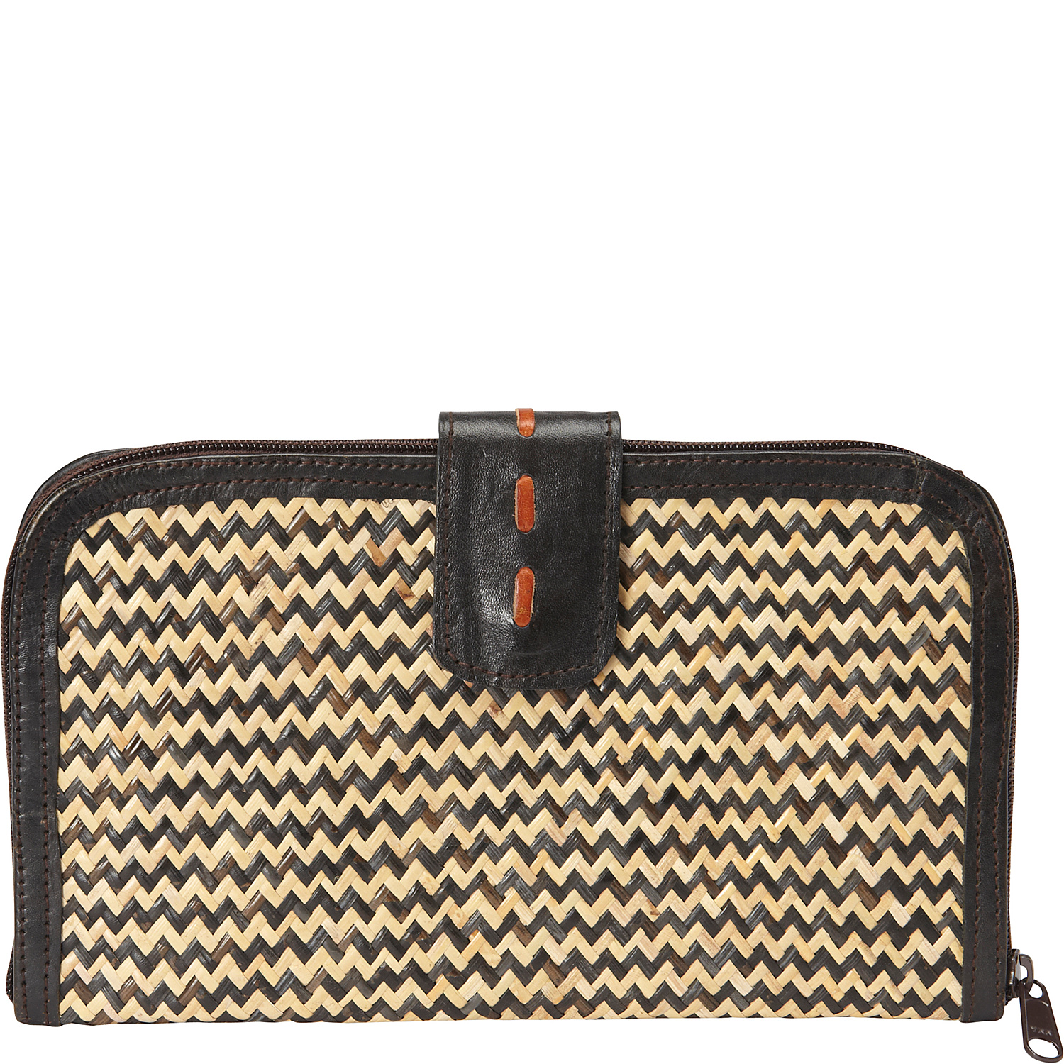 Alex Wallet - Herringbone