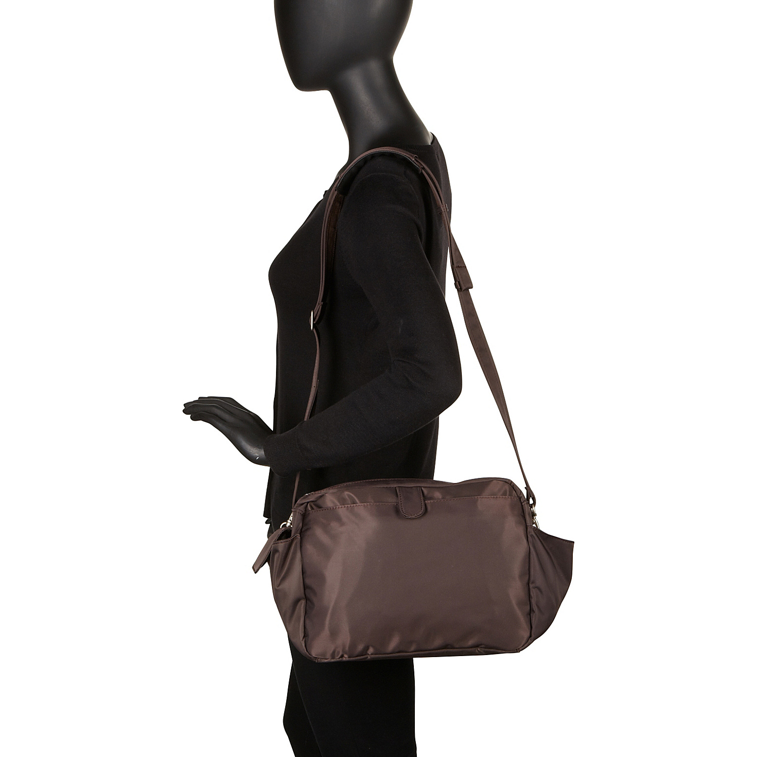 RFID Smart Traveler 12 LX Shoulder Bag