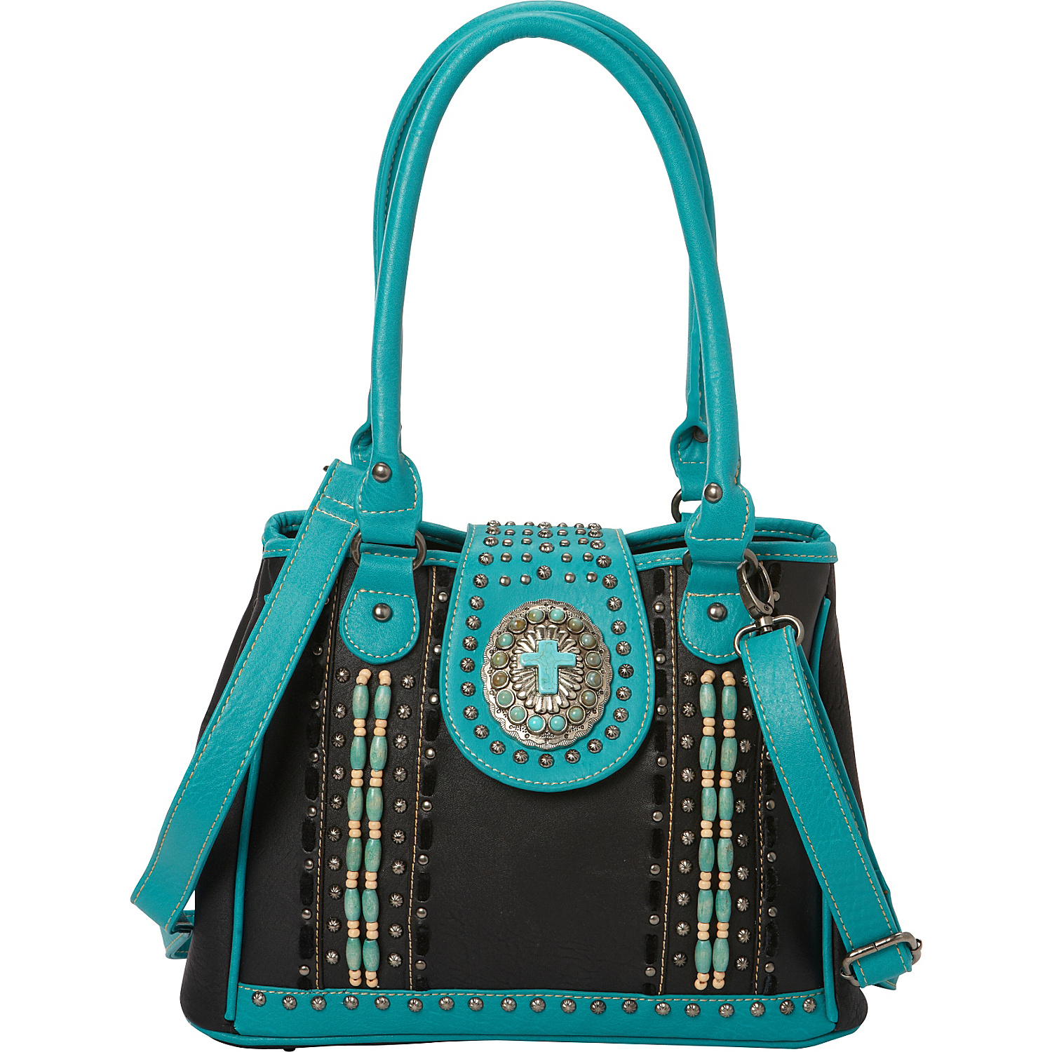 Spiritual Satchel Bag with Beads