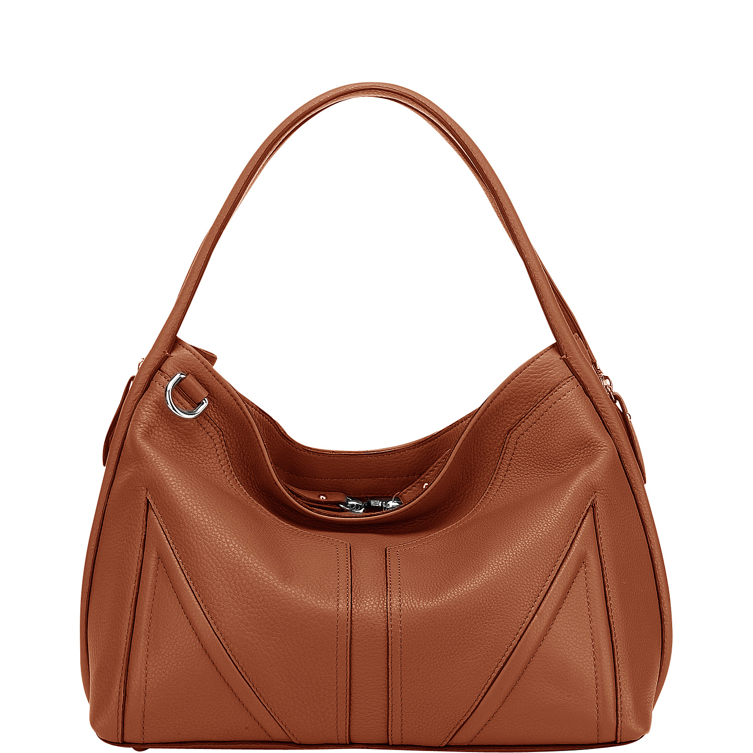 Ellese Leather Hobo Handbag