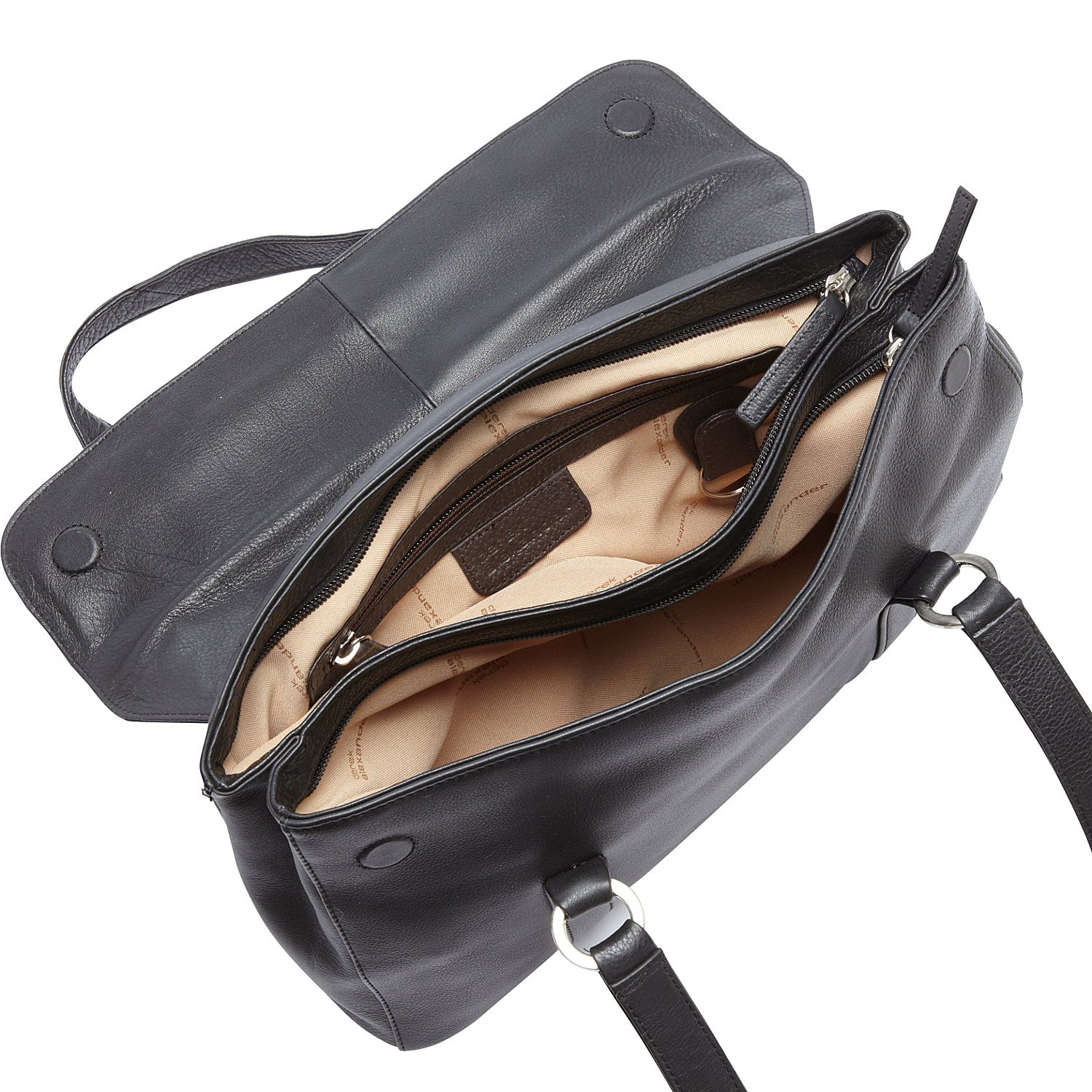 E/W Two Compartment Twin Shoulder Bag