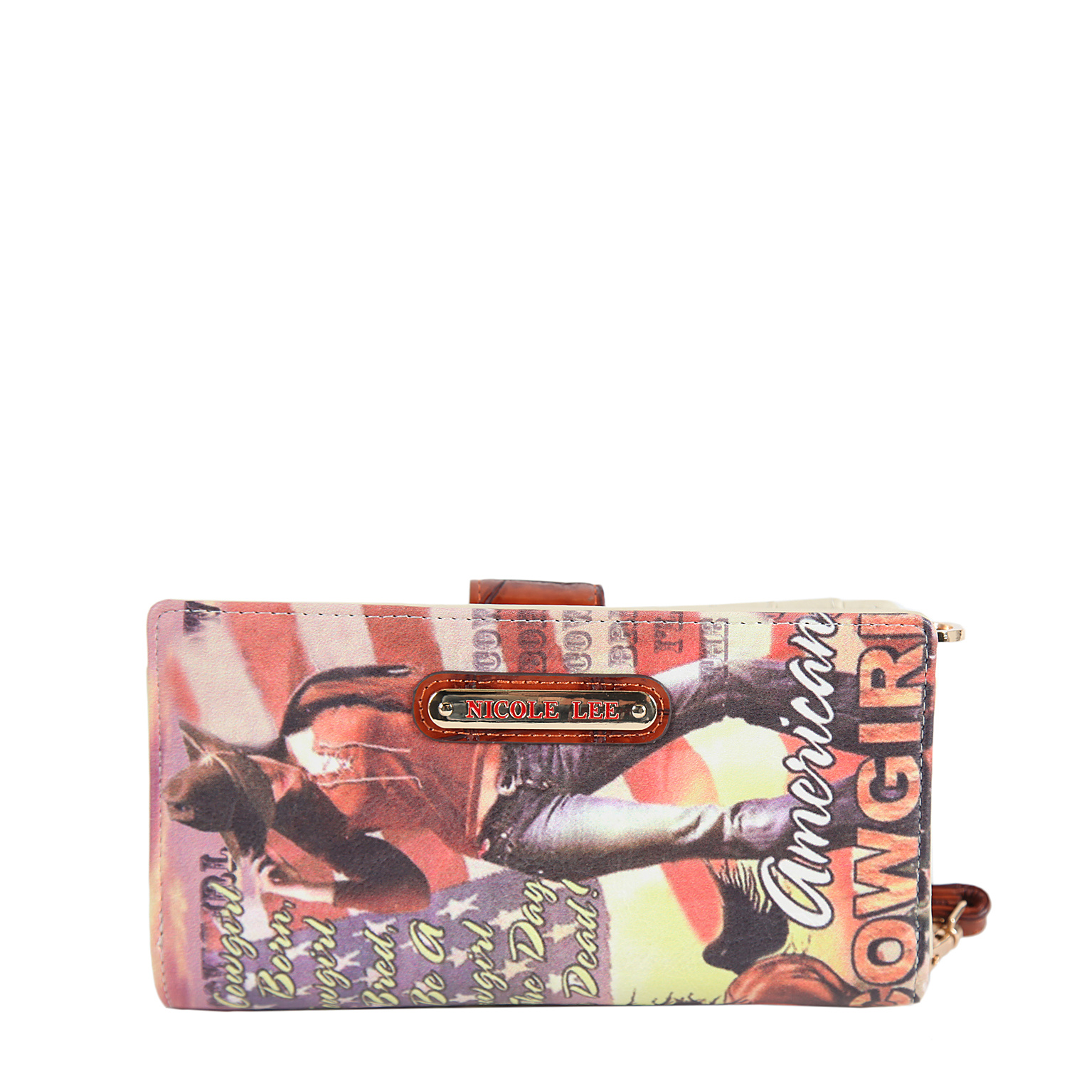 Cowgirl Flag Print Wallet Collection