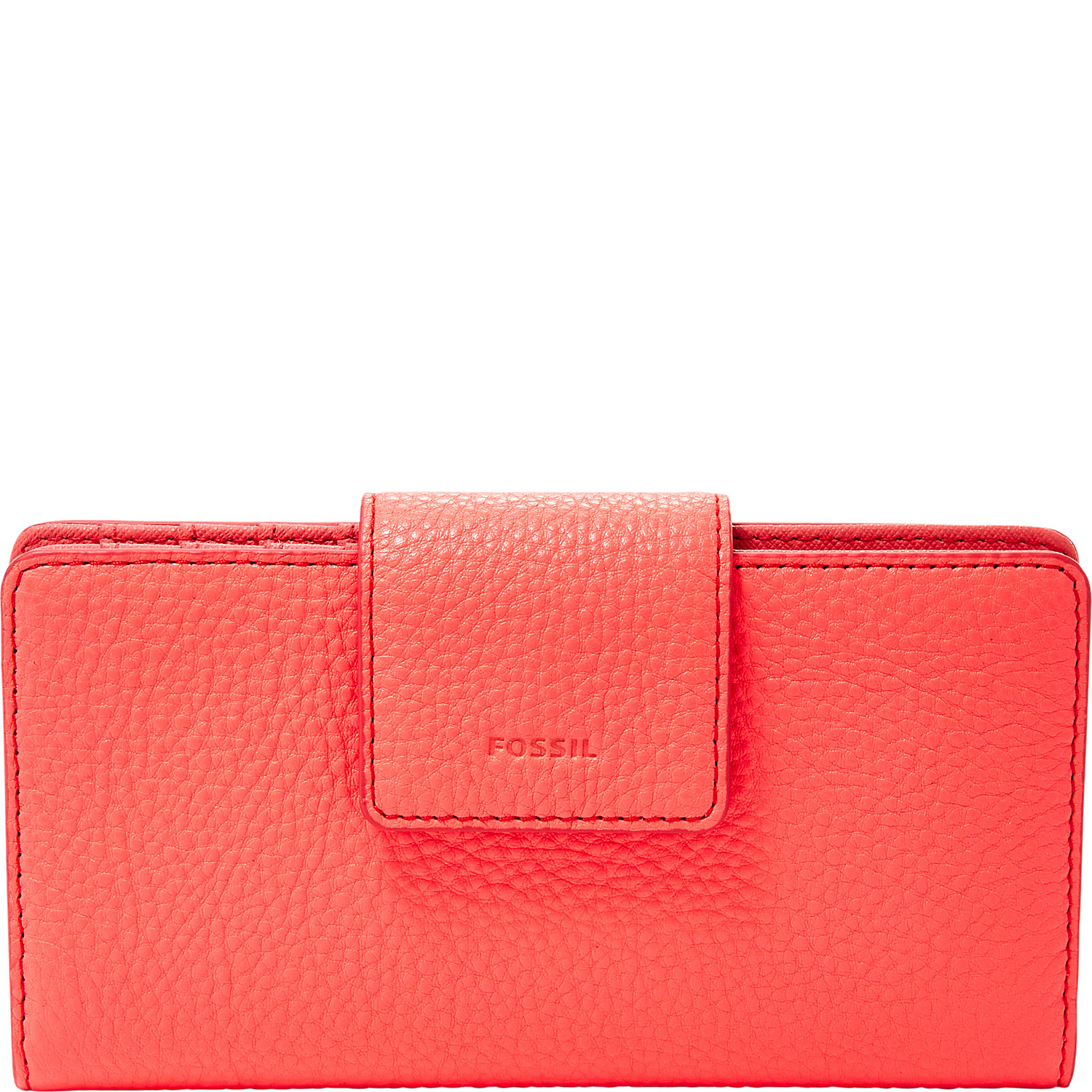 Emma RFID Tab Leather Clutch