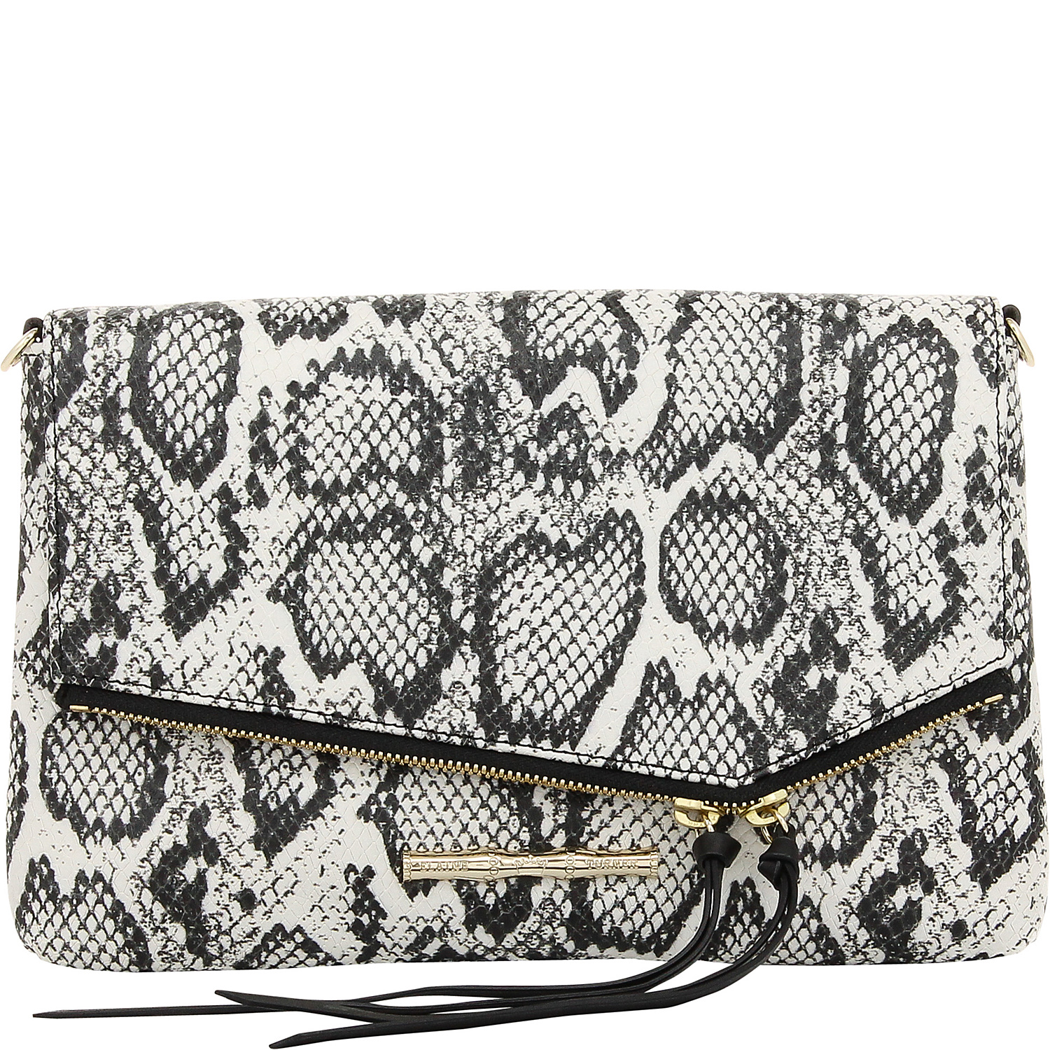 Britt Python Clutch