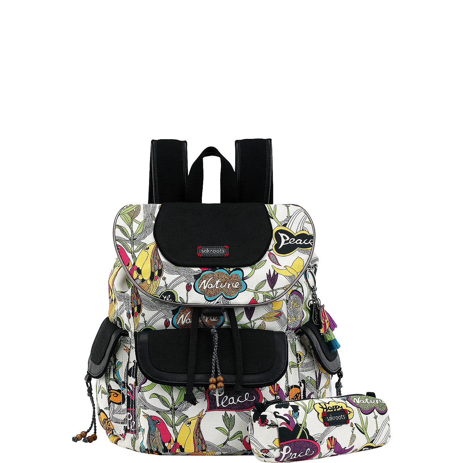 Artist Circle Flap Backpack