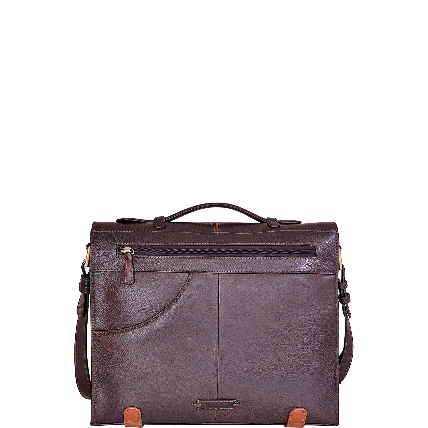 Eton Leather 15" Laptop Compatible Briefcase Work Bag