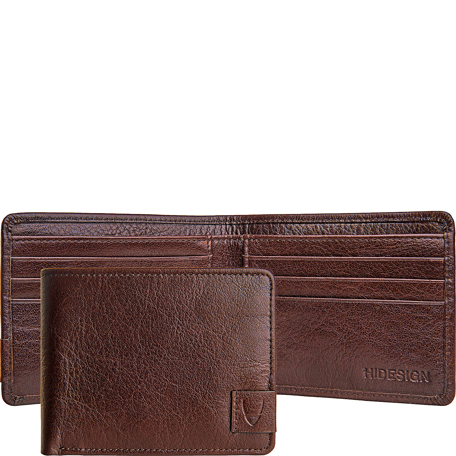 Vespucci Buffalo Leather Slim Bifold Wallet