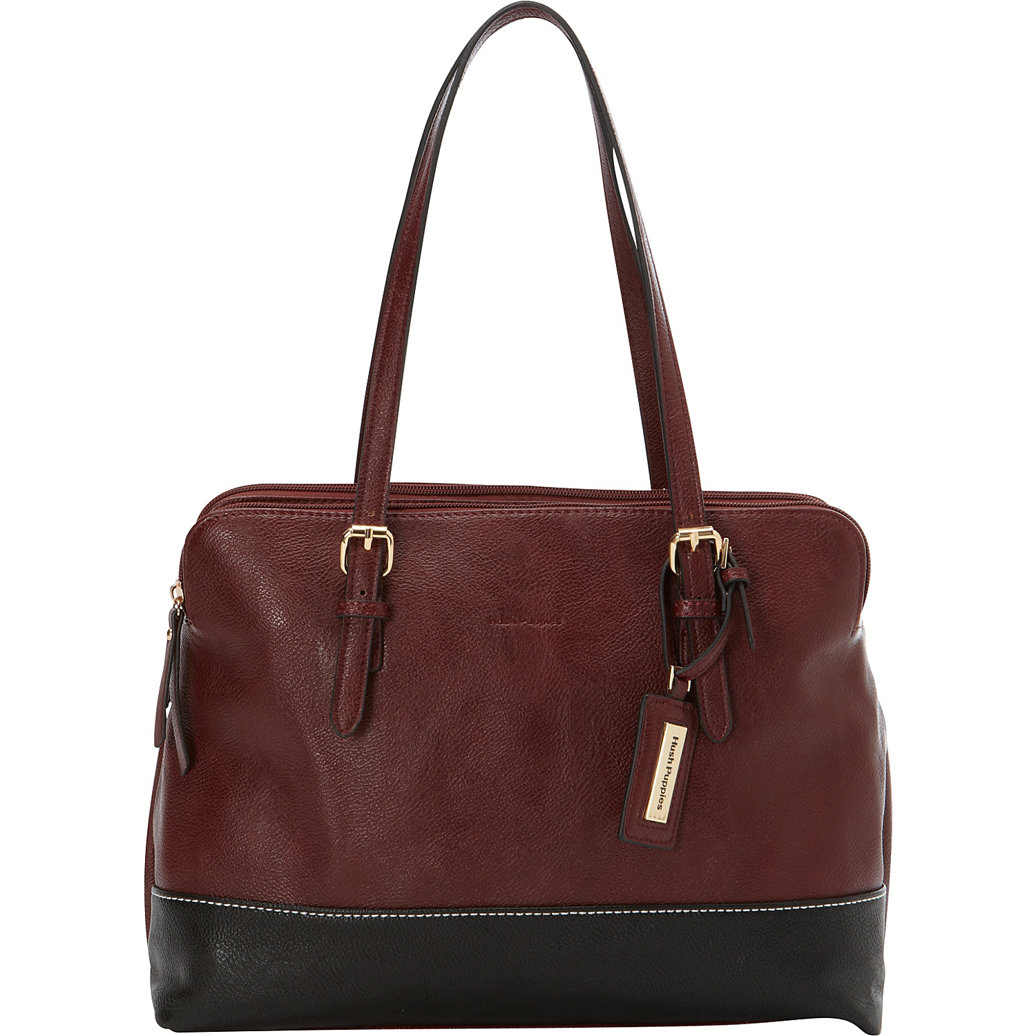 Two-Tone Shoulder Bag