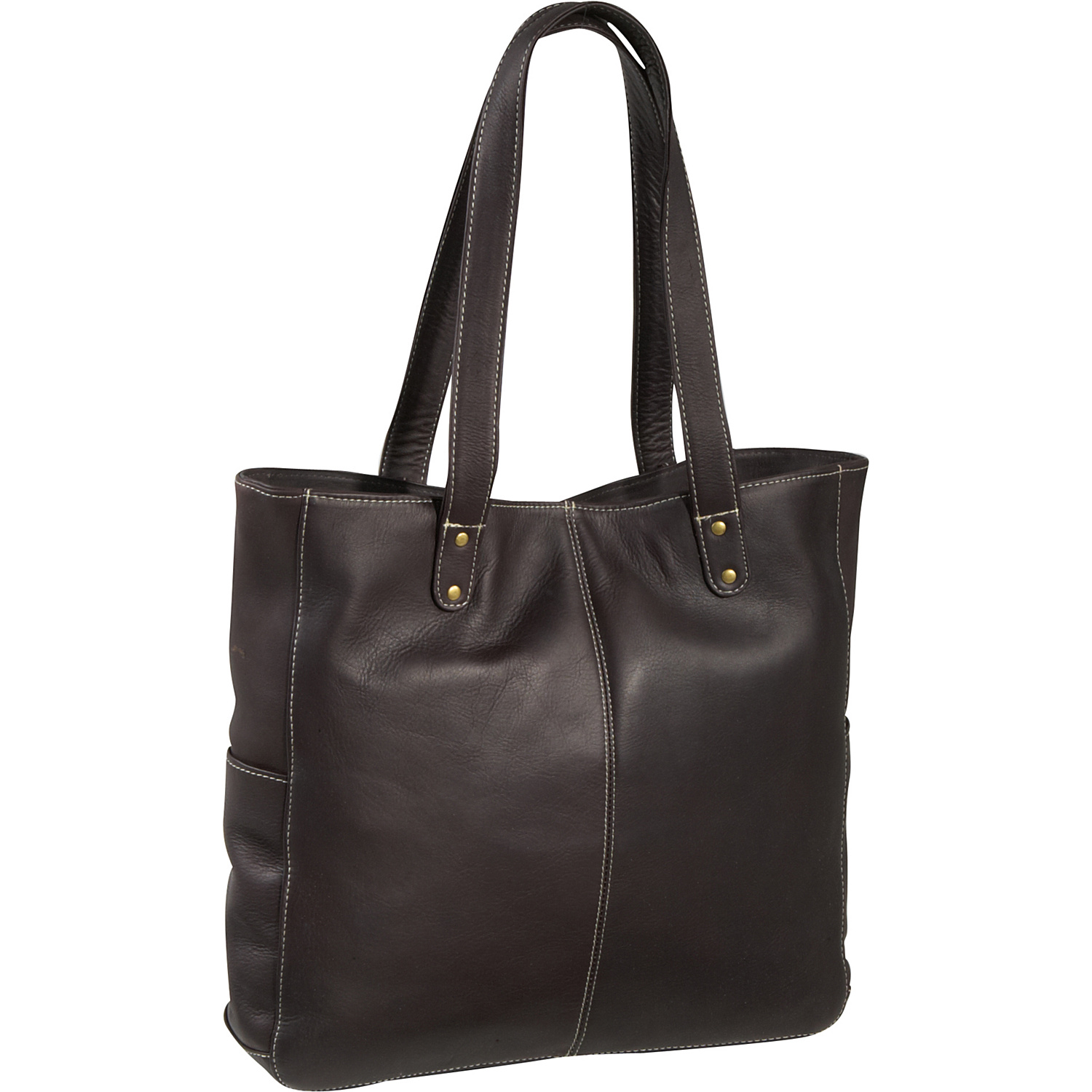 Double Strap Rivet Tote