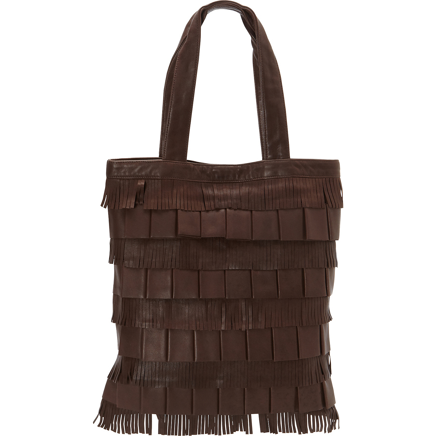 Soft Lamb Fringe Tote