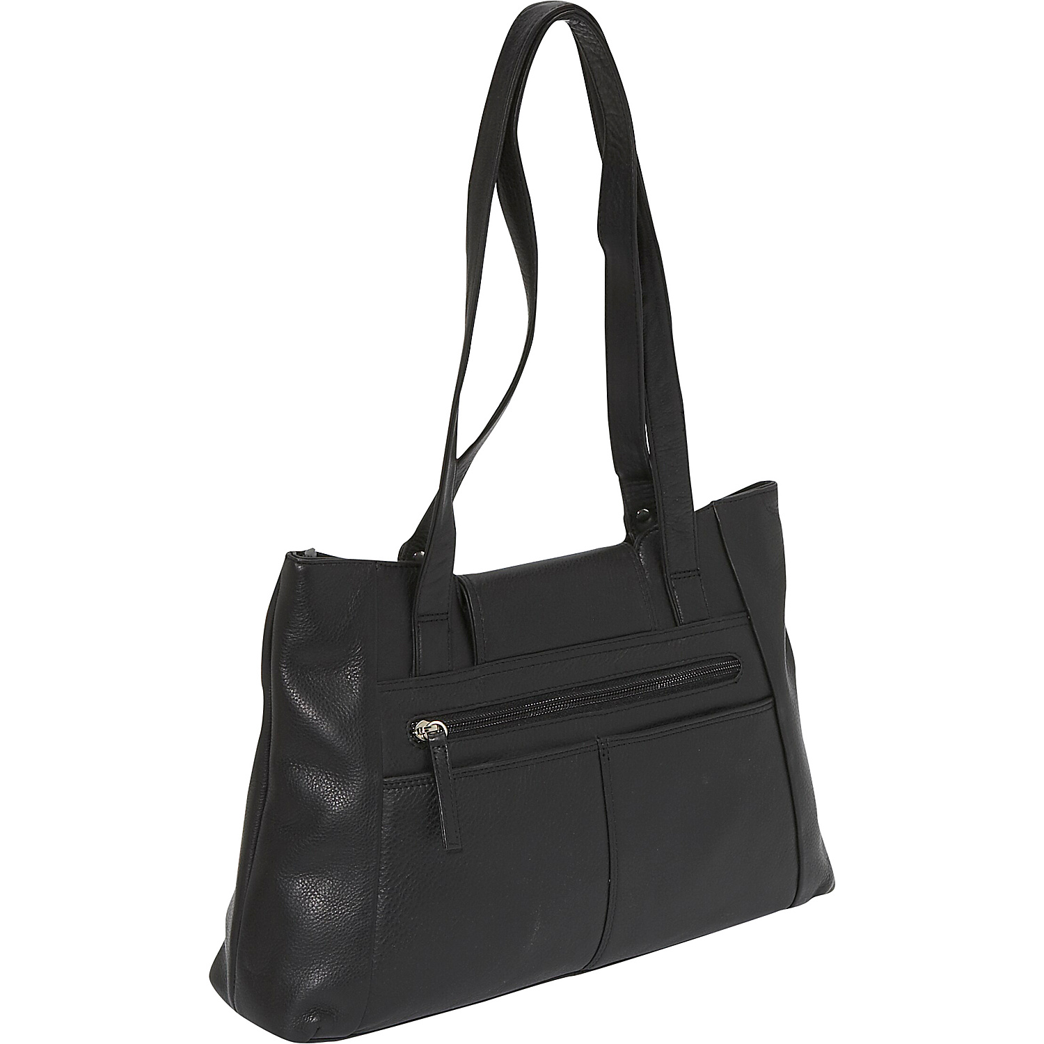 Metallic Trim Shoulder Bag